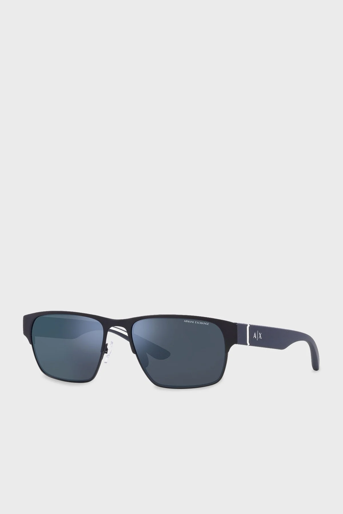 Armani Exchange Aynalı Güneş Erkek Gözlük 0AX2046S 609955 57 Mat Mavi-Mavi - 1