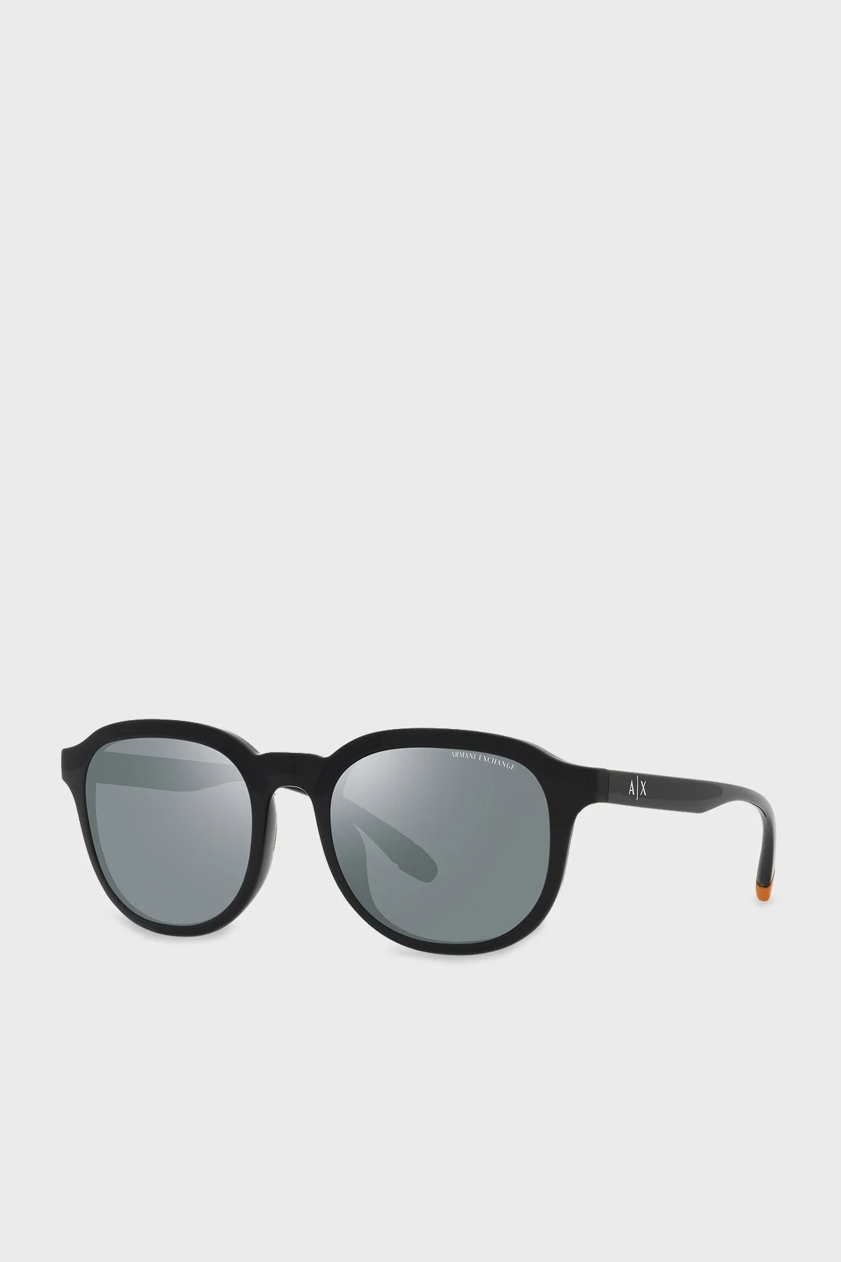 Armani Exchange Aynalı Güneş Erkek Gözlük 0AX4129SU 81586G 54 Parlak Siyah-Gri - 1