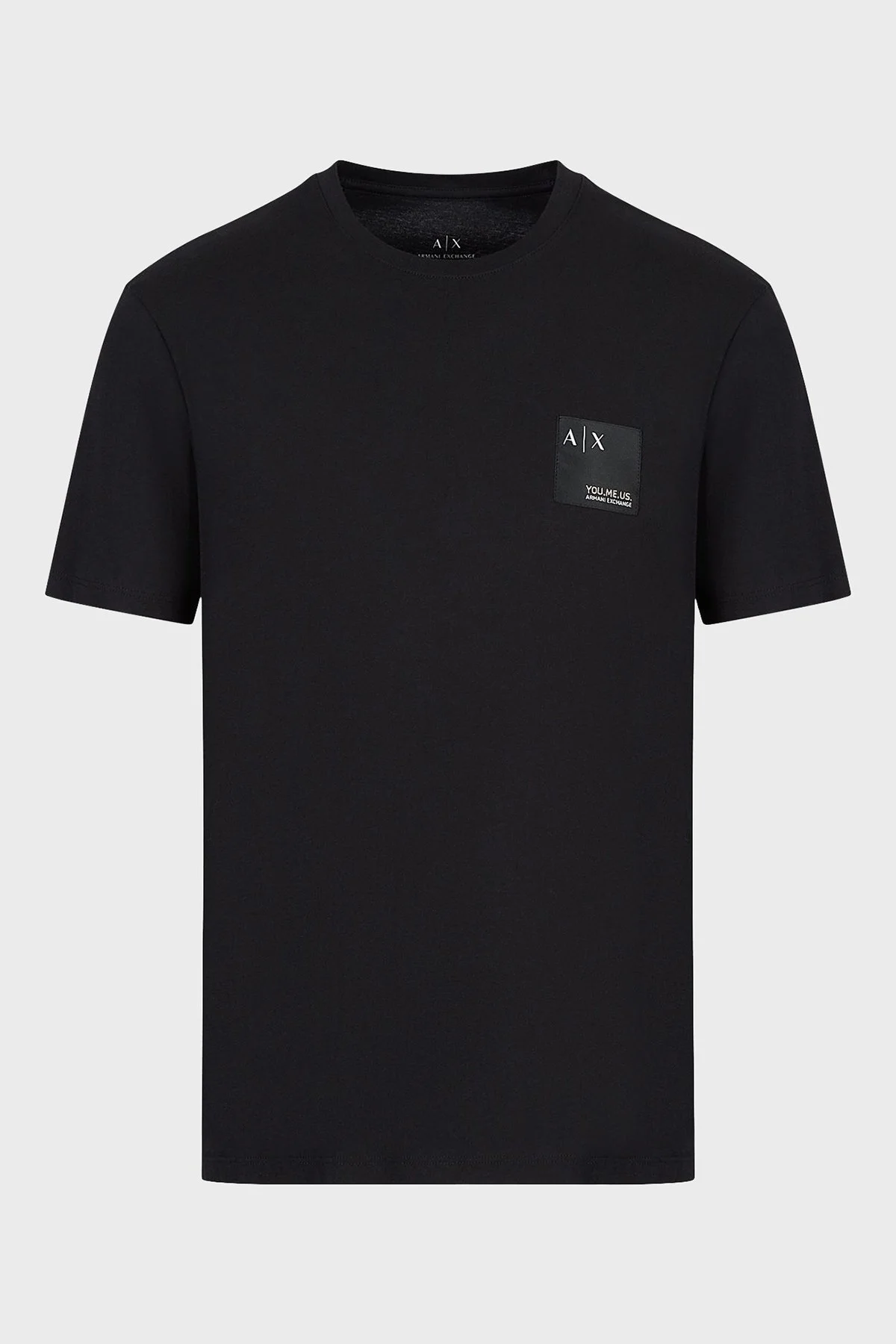 Armani Exchange Baskılı Regular Fit Bisiklet Yaka % 100 Pamuk Erkek T Shirt 6LZTAZ ZJFCZ 1200 SİYAH - 4