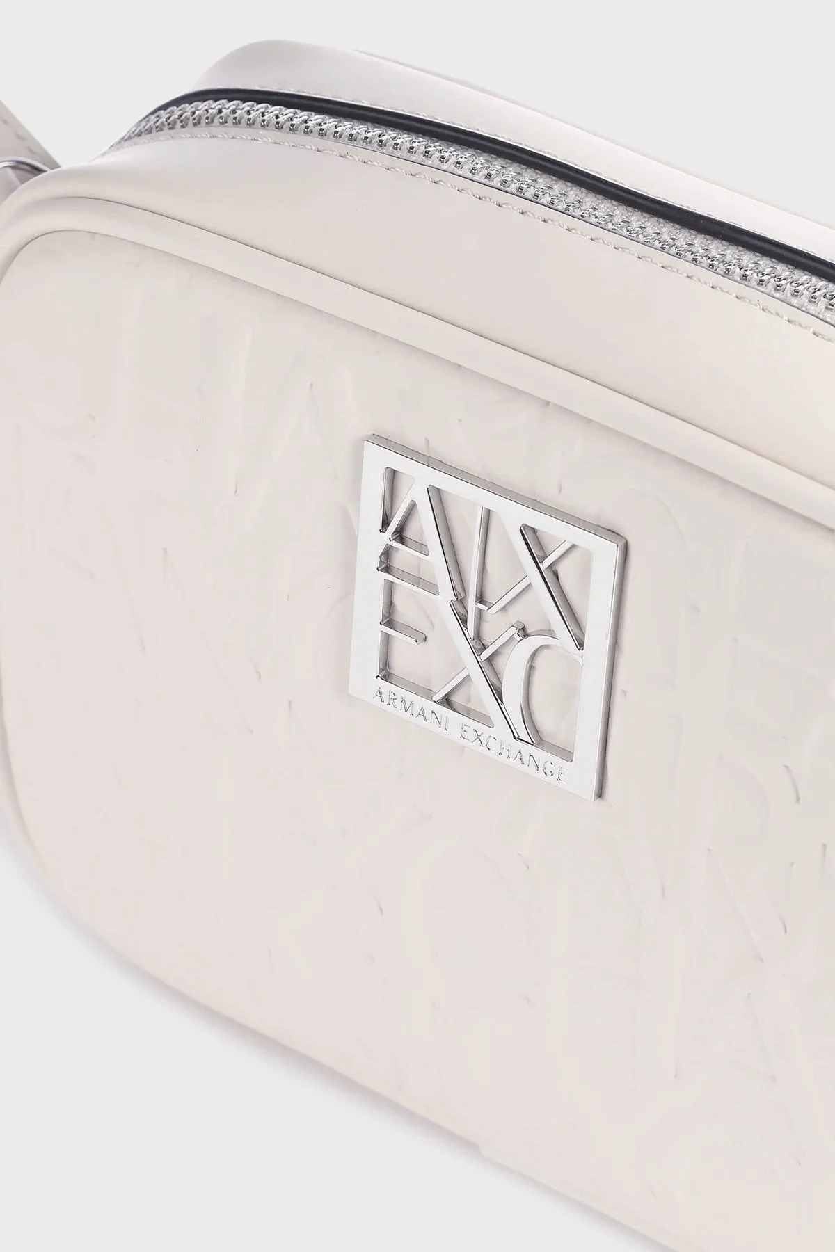 Armani Exchange Logolu Ayarlanabilir Omuz Askılı Bayan Çanta 942733 CC793 00010 BEYAZ - 3