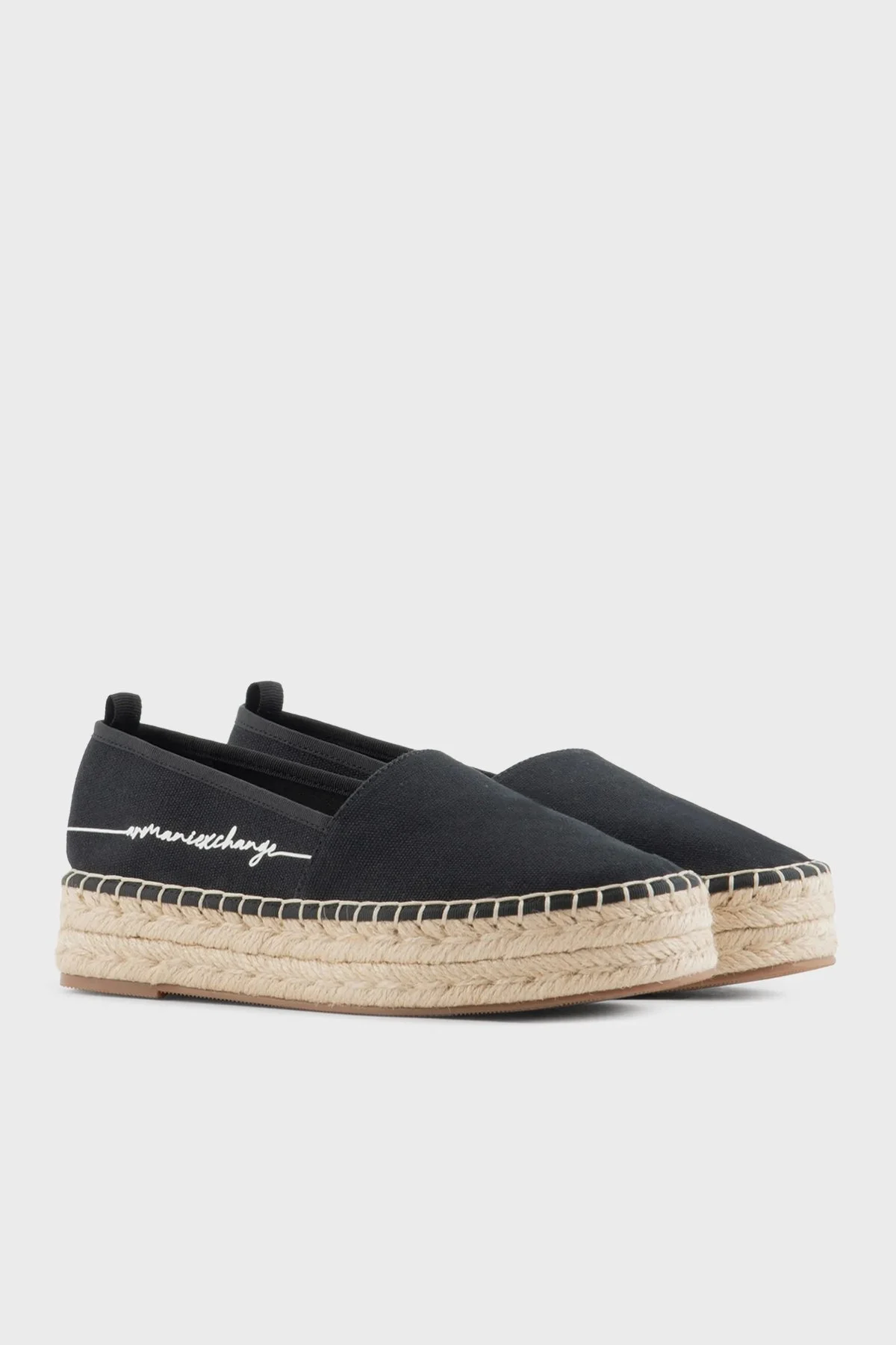 Armani Exchange Bayan Espadril XDS005 XV846 00002 SİYAH - 2