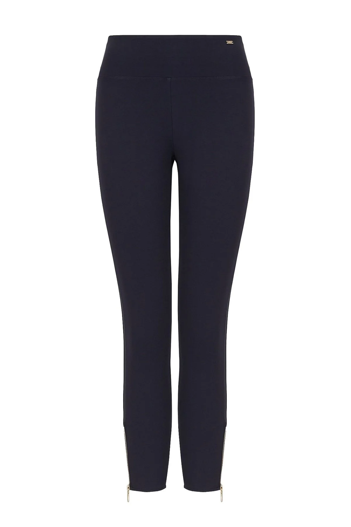 Armani Exchange Yanları Şeffaf Şeritli File ve Fermuar Detaylı Bayan Tayt 3KYP94 YJ33Z 1593 LACİVERT - 6