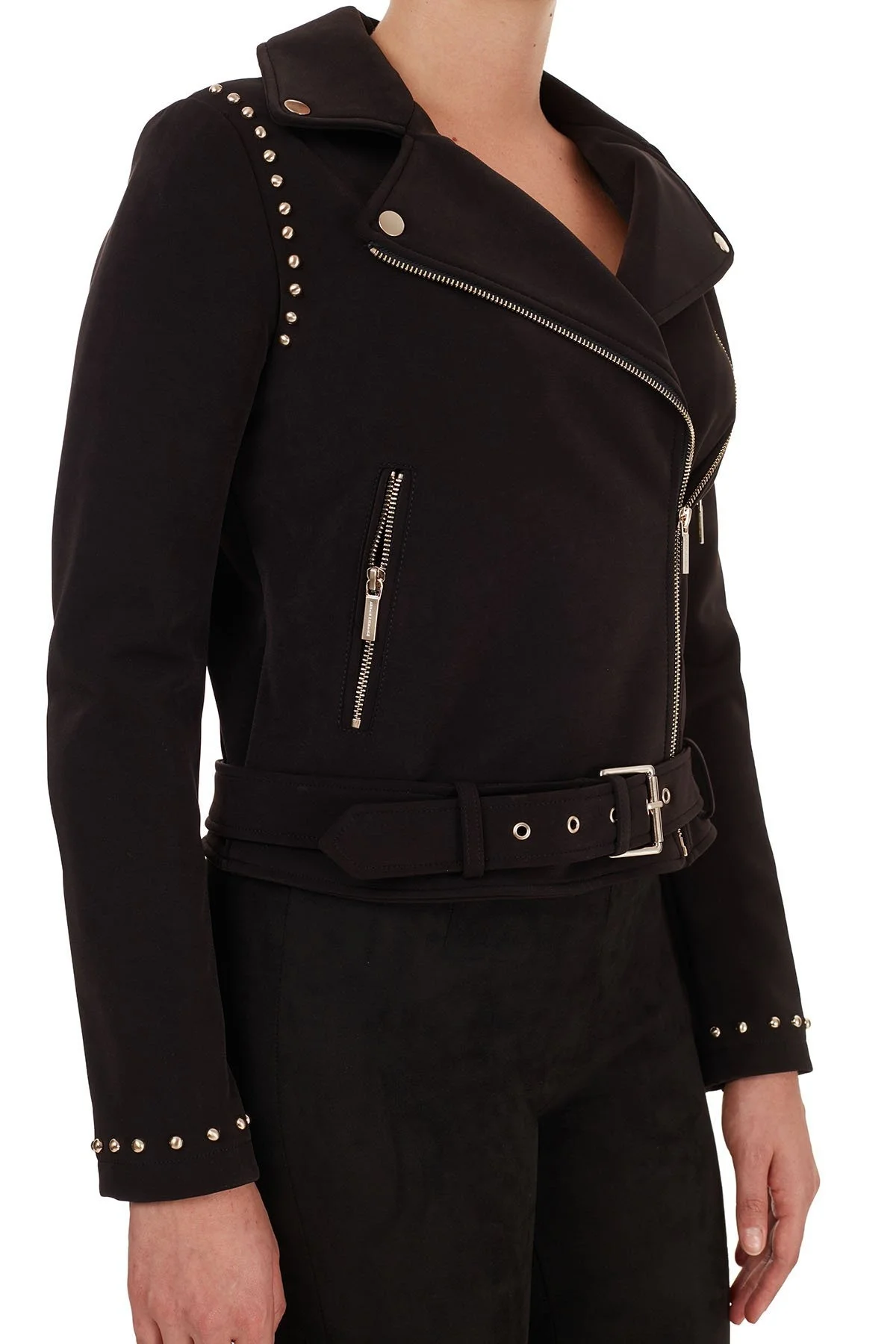 Armani Exchange Bel Kemerli Regular Fit Bayan Mont 6HYB10 YNKMZ 1200 SİYAH - 4