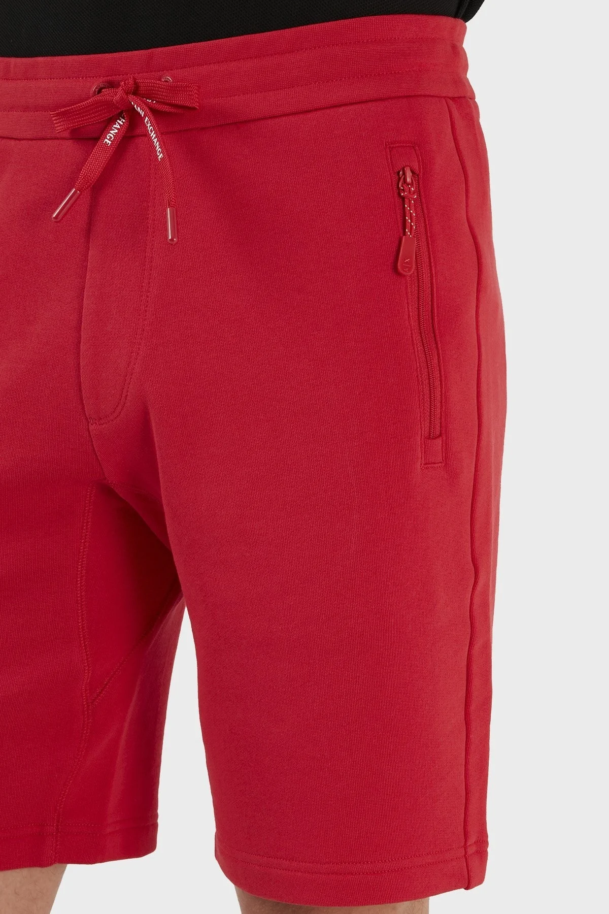 Armani Exchange Belden Bağlamalı Cepli Pamuklu Erkek Bermuda 8NZS75 ZJKRZ 14AQ KIRMIZI - 5