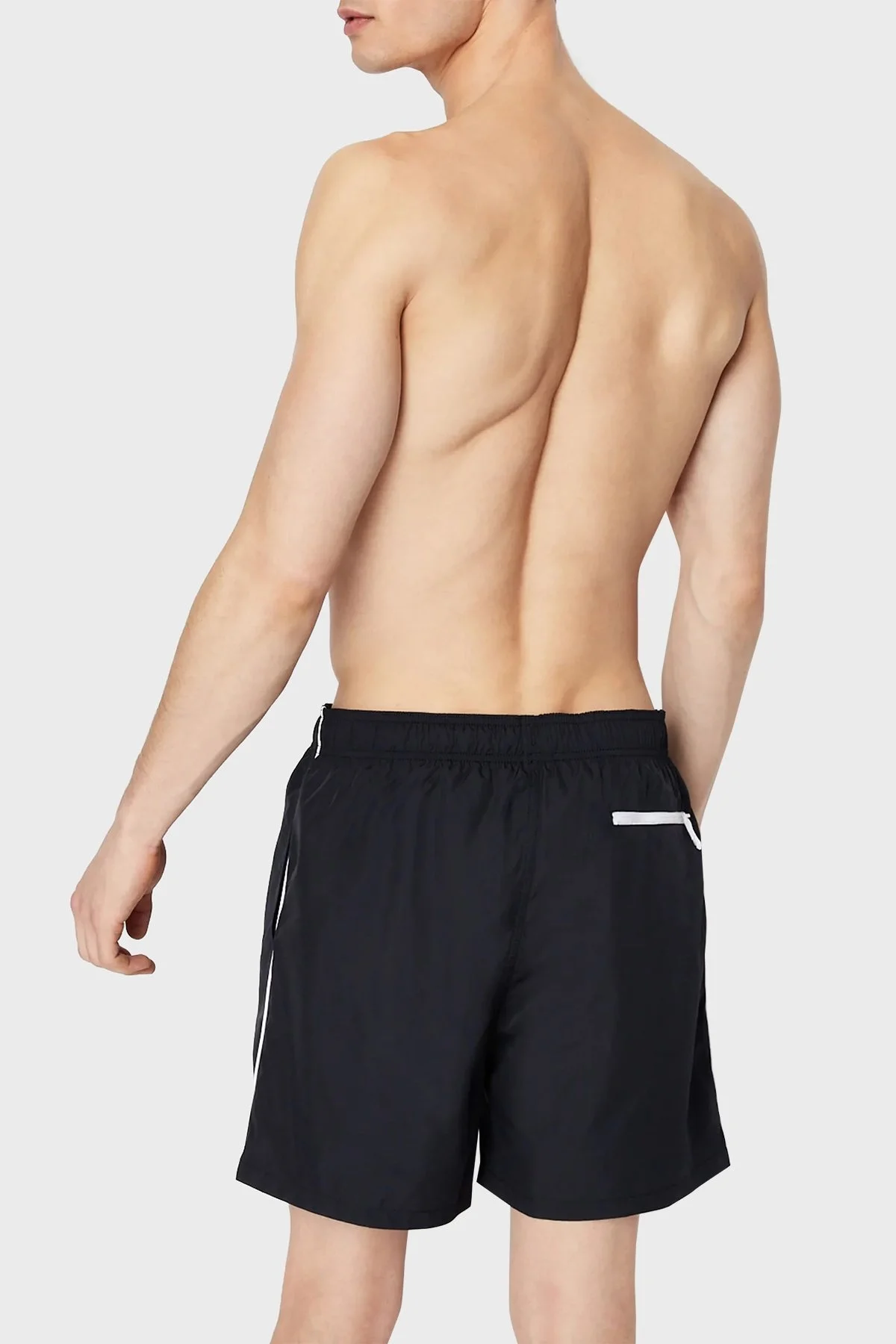 Armani Exchange Belden Bağlamalı Deniz Şortu Cepli Erkek Mayo Short 953035 CC630 00136 LACİVERT - 5