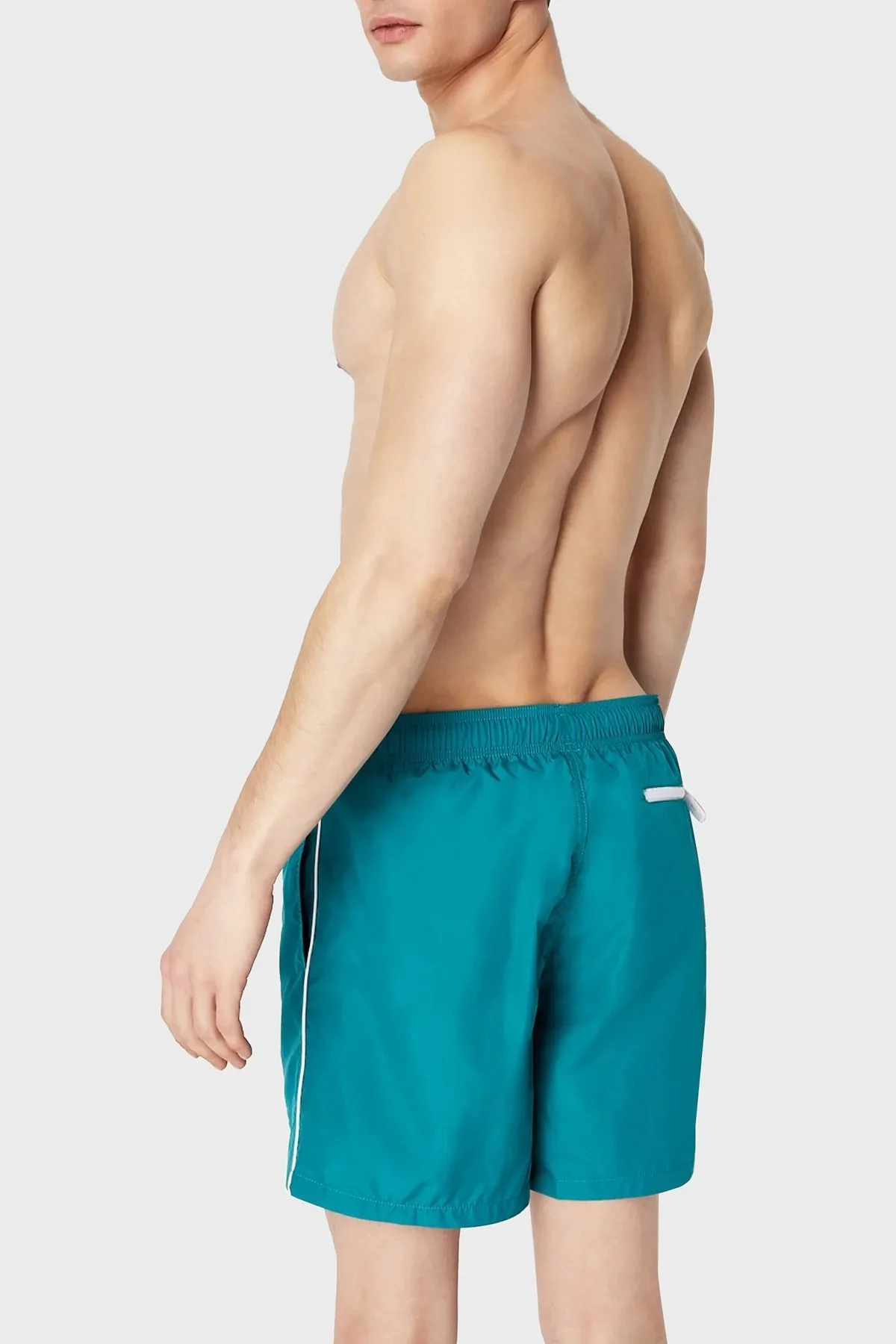 Armani Exchange Belden Bağlamalı Deniz Şortu Cepli Erkek Mayo Short 953035 CC630 14983 LACİVERT - 2