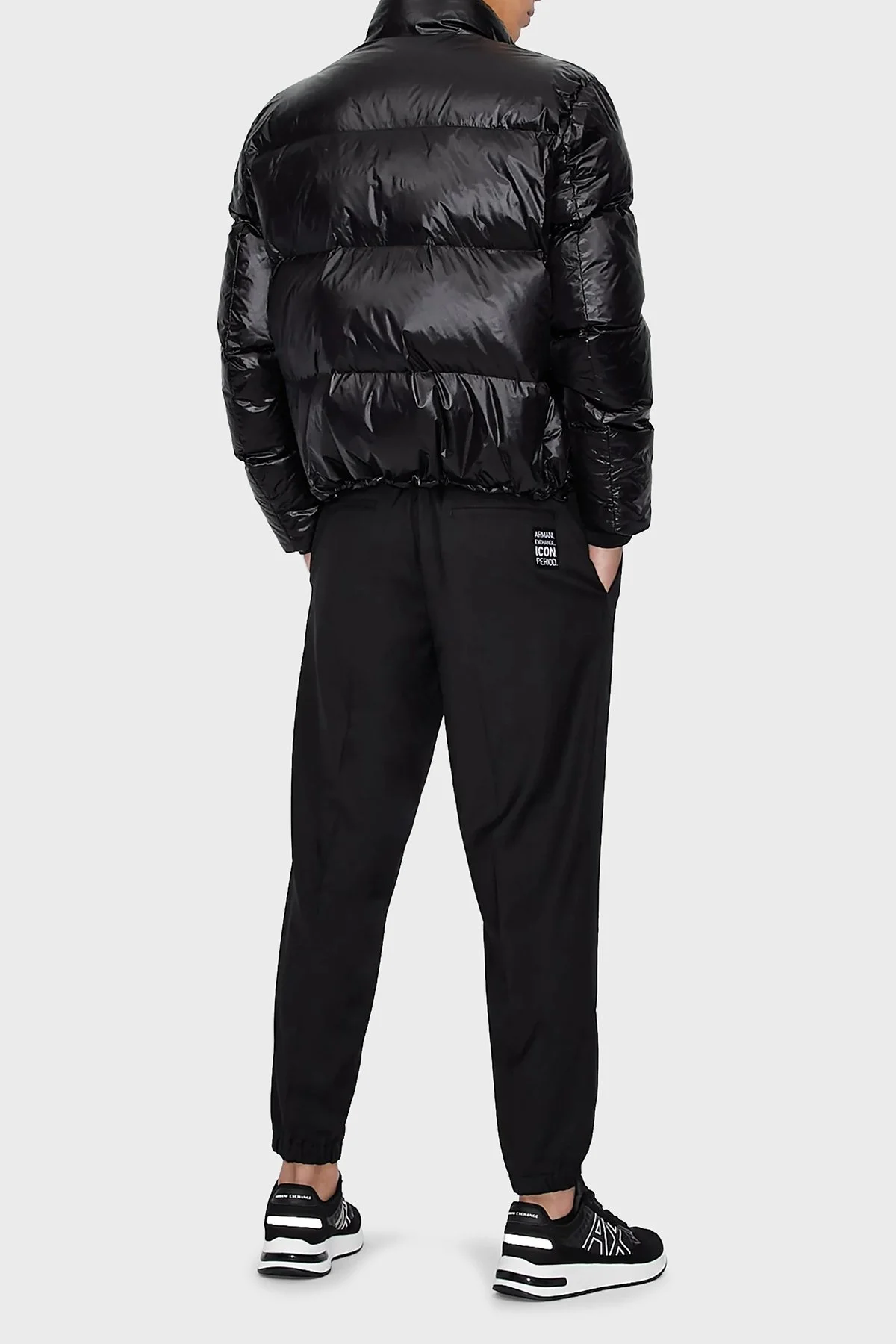 Armani Exchange Belden Bağlamalı Regular Fit Erkek Pantolon 8NZPP1 ZNPMZ 2240 SİYAH - 3