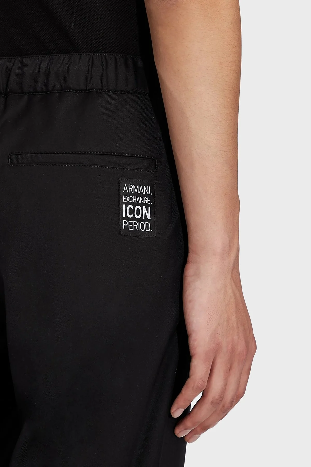 Armani Exchange Belden Bağlamalı Regular Fit Erkek Pantolon 8NZPP1 ZNPMZ 2240 SİYAH - 5