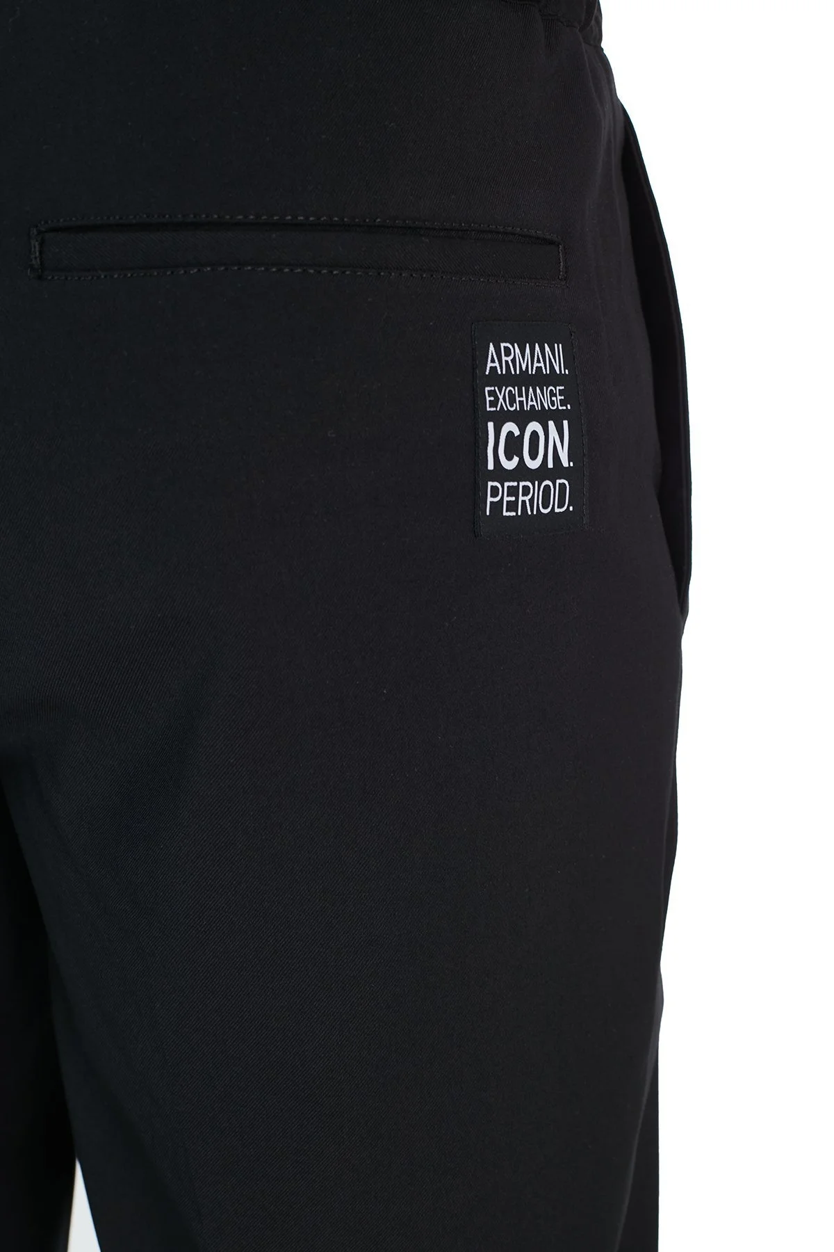 Armani Exchange Belden Bağlamalı Regular Fit Erkek Pantolon 8NZPP1 ZNPMZ 2240 SİYAH - 7