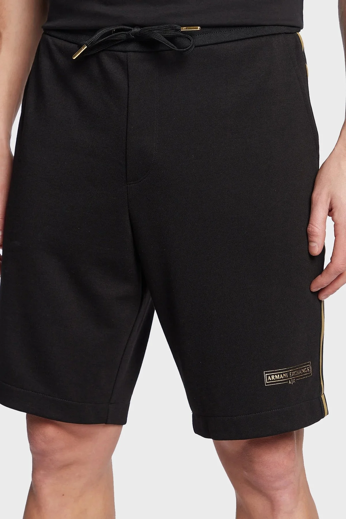 Armani Exchange Belden Bağlamalı Regular Fit Spor Erkek Short 3RZSRA Z9N1Z 1200 SİYAH - 2