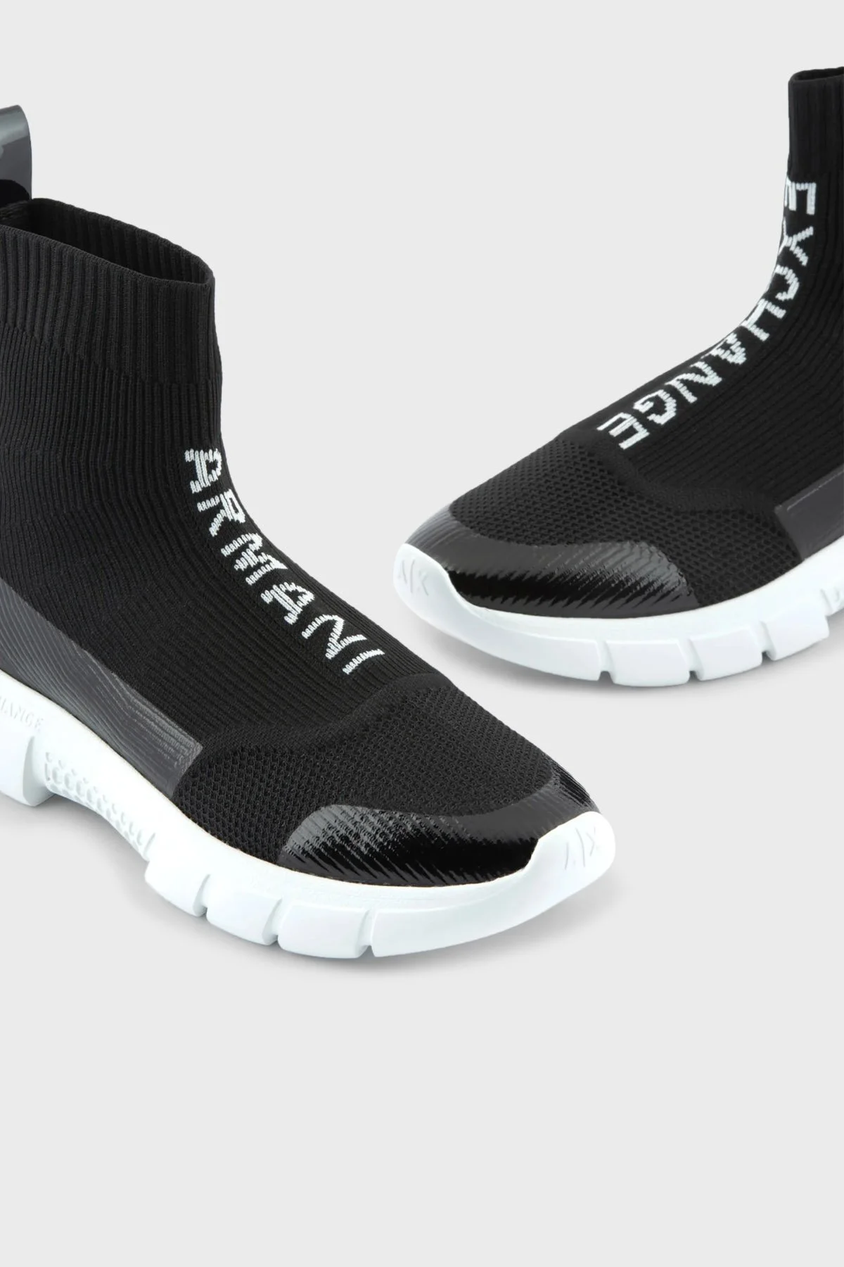 Armani Exchange Bilekli Sneaker Bayan Ayakkabı XDZ023 XV575 K001 SİYAH - 4