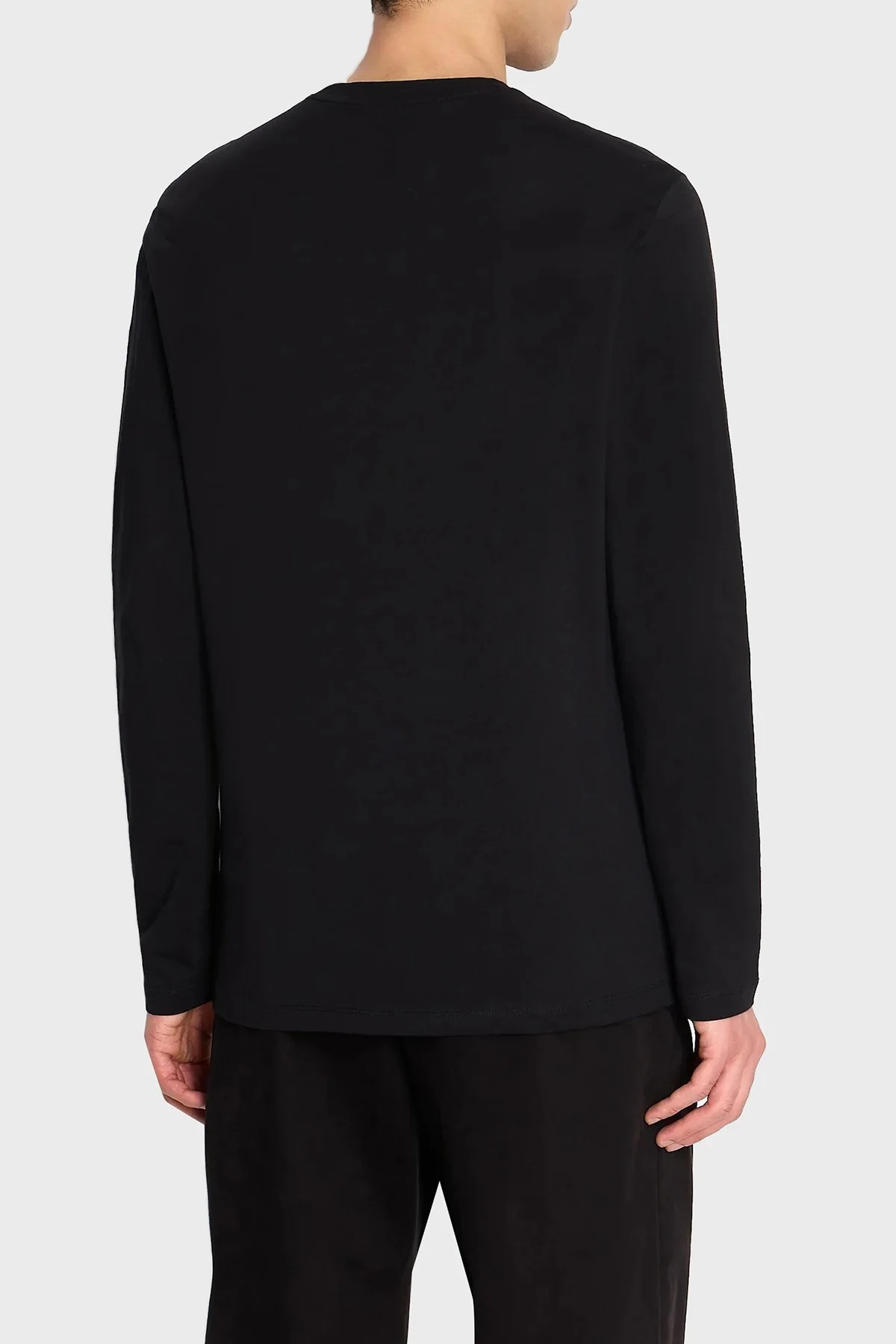 Armani Exchange Bisiklet Yaka % 100 Pamuk Regular Fit Erkek T Shirt 6RZTCB ZJ9TZ 1200 SİYAH - 2