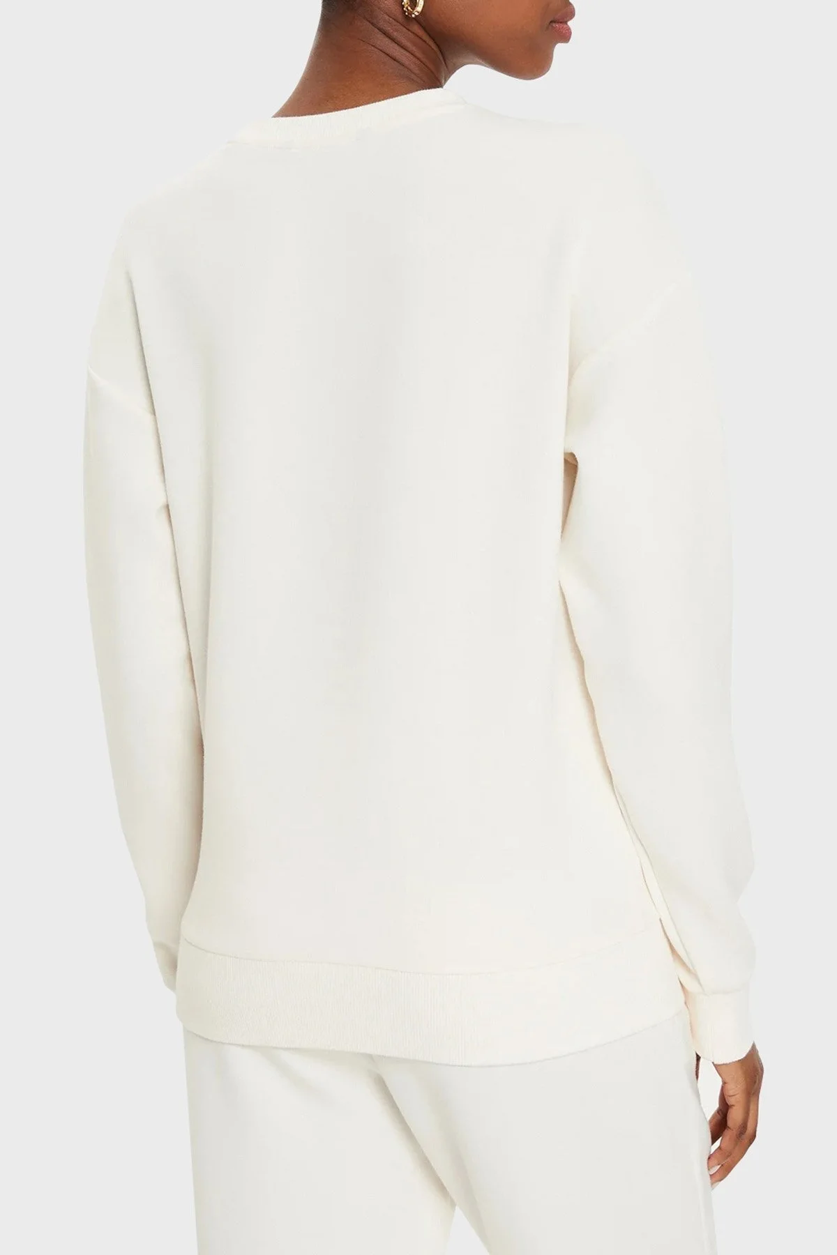 Armani Exchange Bisiklet Yaka Regular Fit Bayan Sweat 6DYM68 YJEGZ 1130 EKRU - 2