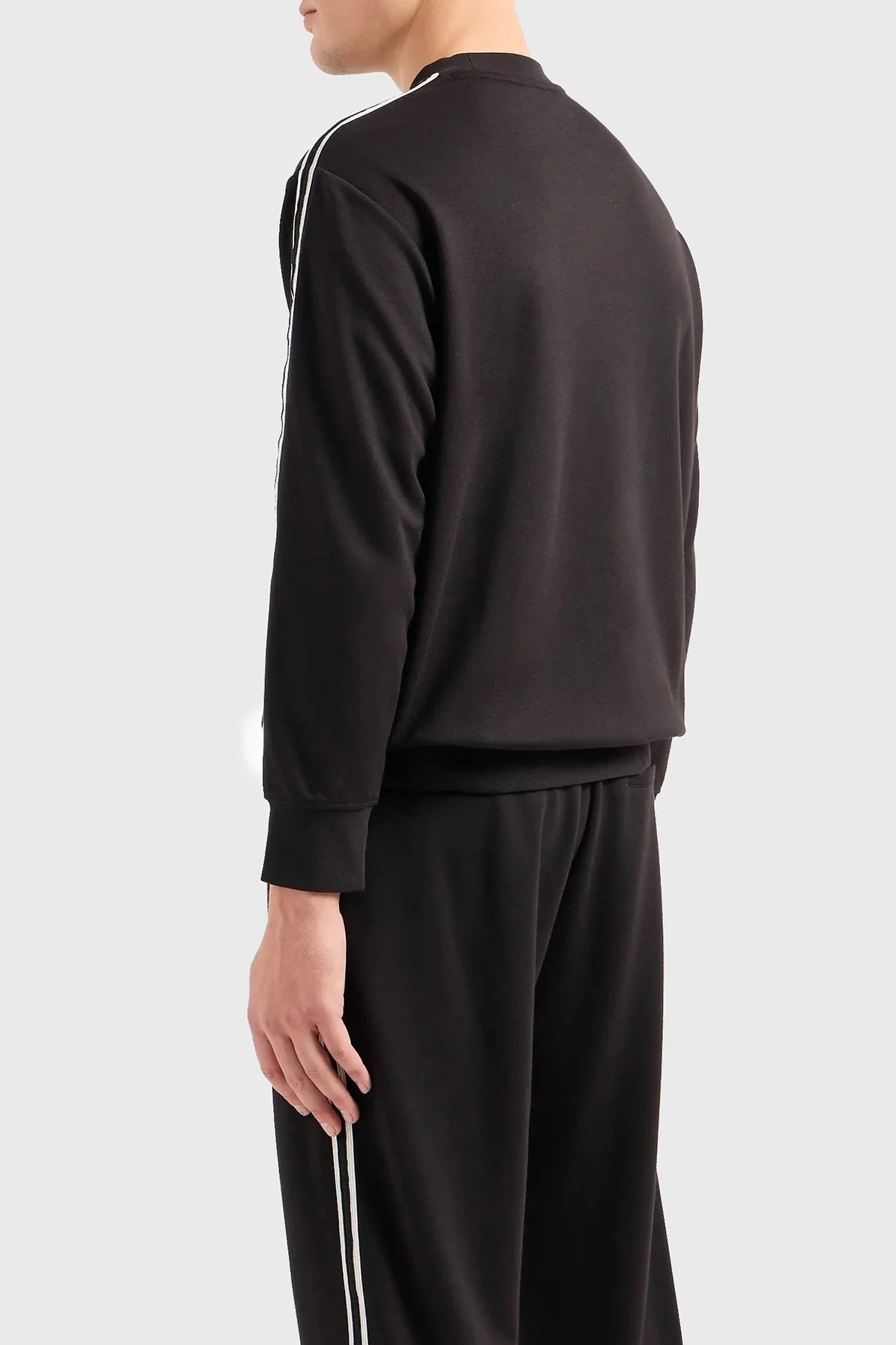 Armani Exchange Bisiklet Yaka Regular Fit Erkek Sweat 8NZMSG Z9N1Z 1200 SİYAH - 3