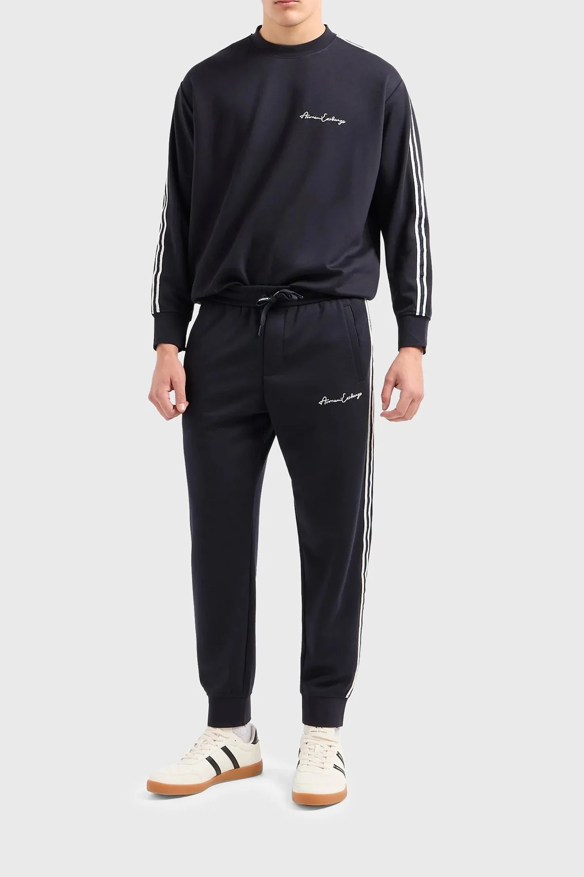 Armani Exchange Bisiklet Yaka Regular Fit Erkek Sweat 8NZMSG Z9N1Z 1510 LACİVERT - 4