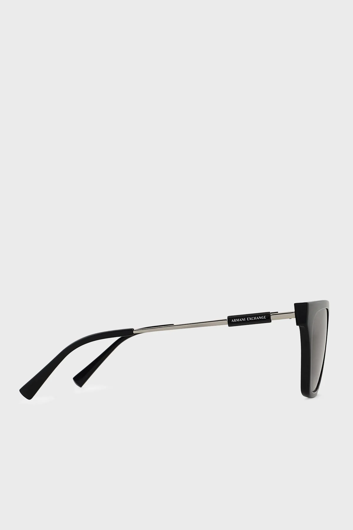 Armani Exchange Cat Eye Güneş Kadın Gözlük 0AX4158S 81588G 55 Parlak siyah-gradyan gri - 3