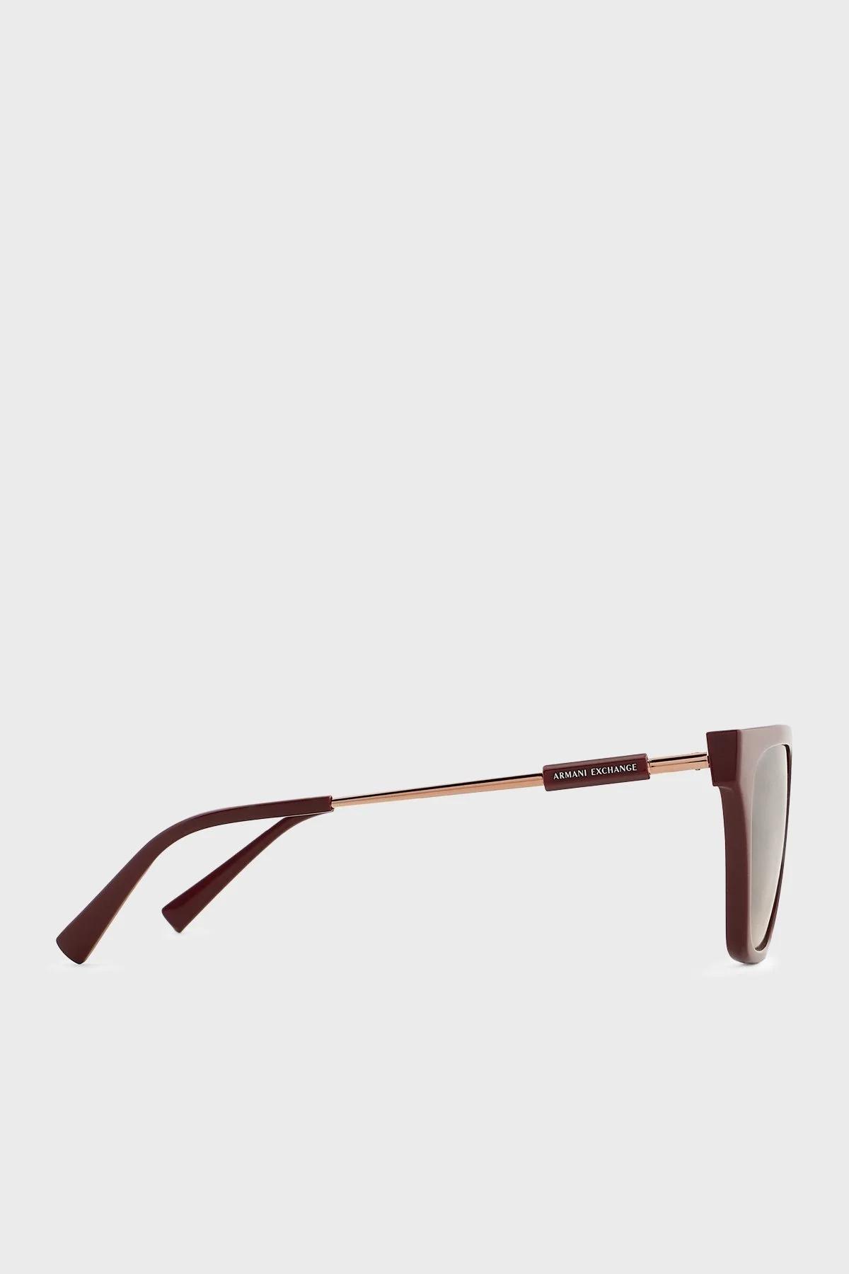 Armani Exchange Cat Eye Güneş Bayan Gözlük 0AX4158S 838389 55 Parlak Bordo-Gradyan kahve - 6