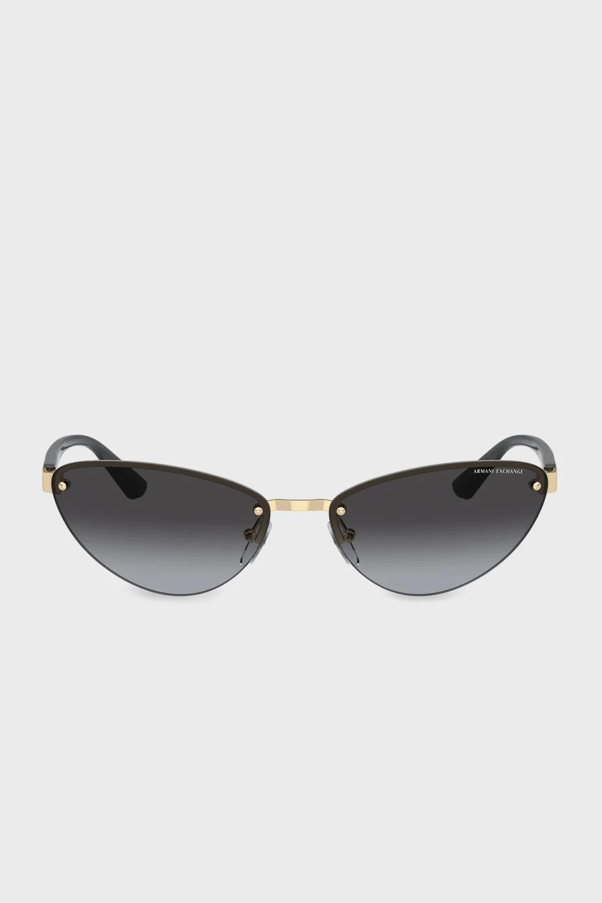 Armani Exchange Cat Güneş Bayan Gözlük 0AX2049S 61108G 58 Işıltılı Uçuk Altın-Degrade Gr - 2