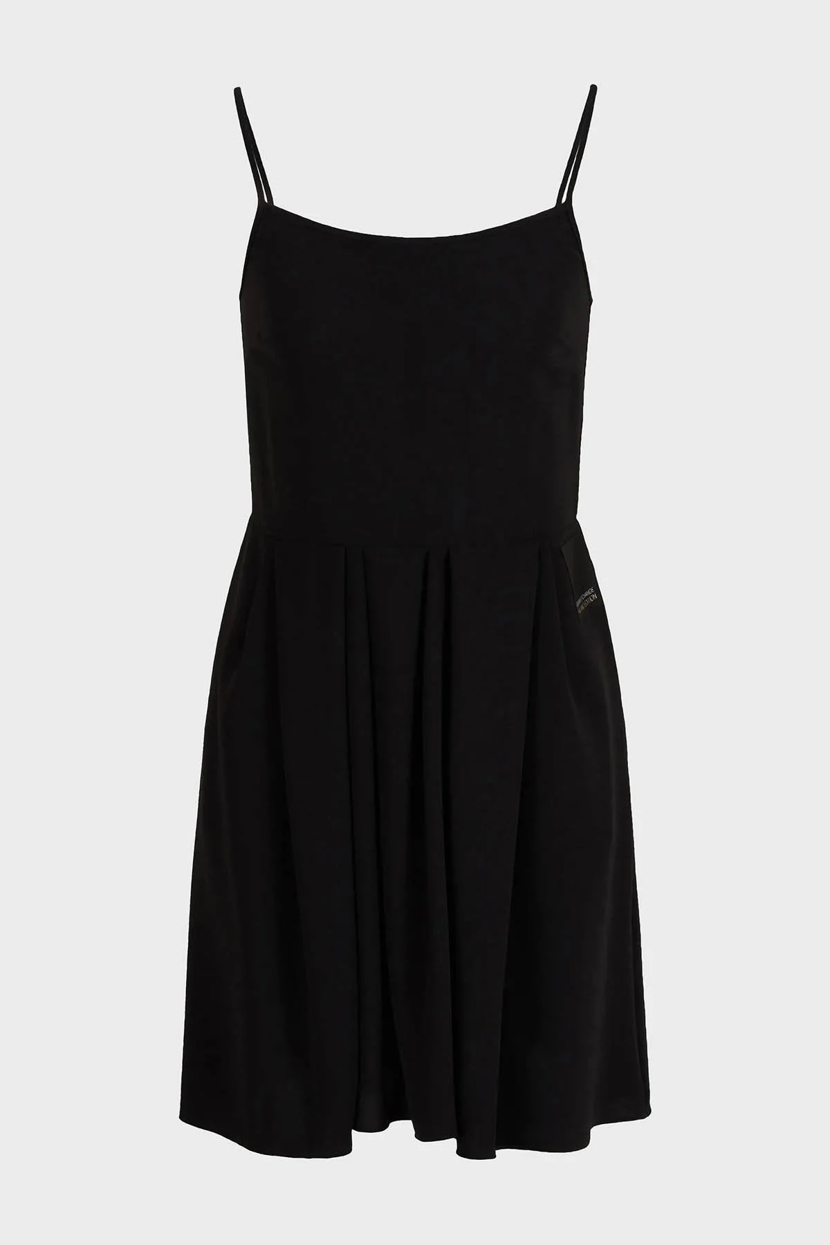 Armani Exchange Cepli İp Askılı Mini Bayan Elbise 3DYA31 YN1QZ 1200 SİYAH - 10