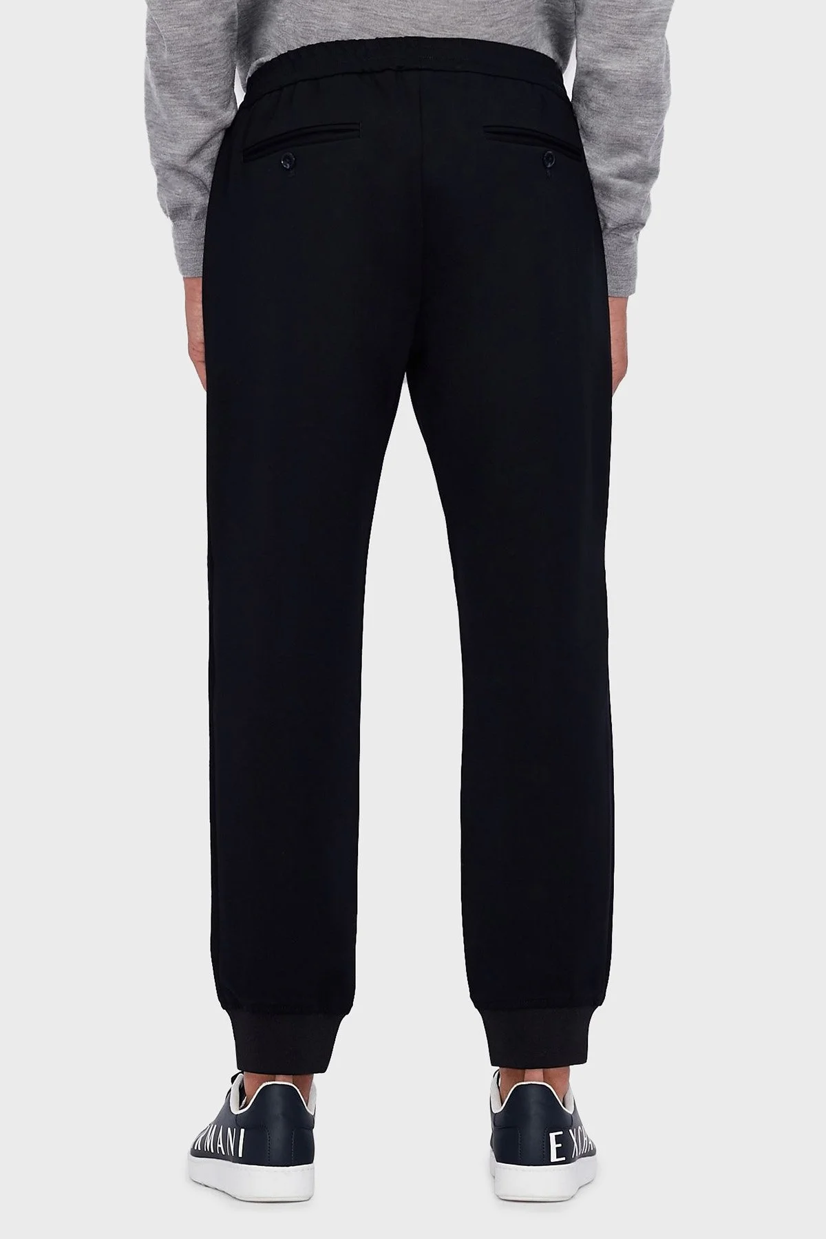 Armani Exchange Cepli Jogger Erkek Pantolon 8NZP90 ZJ6JZ 1510 LACİVERT - 3
