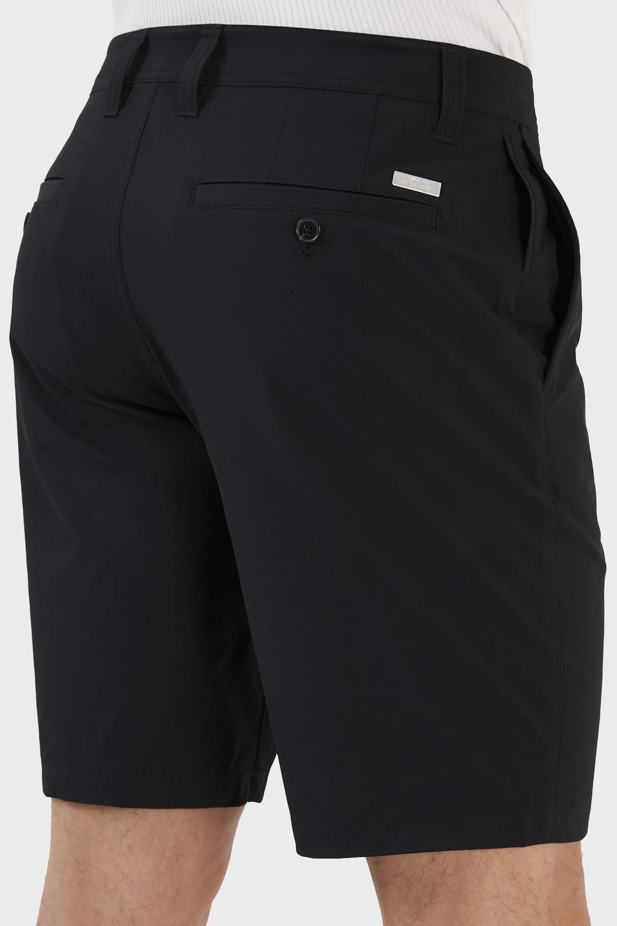 Armani Exchange Cepli Slim Fit Chino Erkek Short 8NZS49 ZNYZZ 1583 LACİVERT - 5