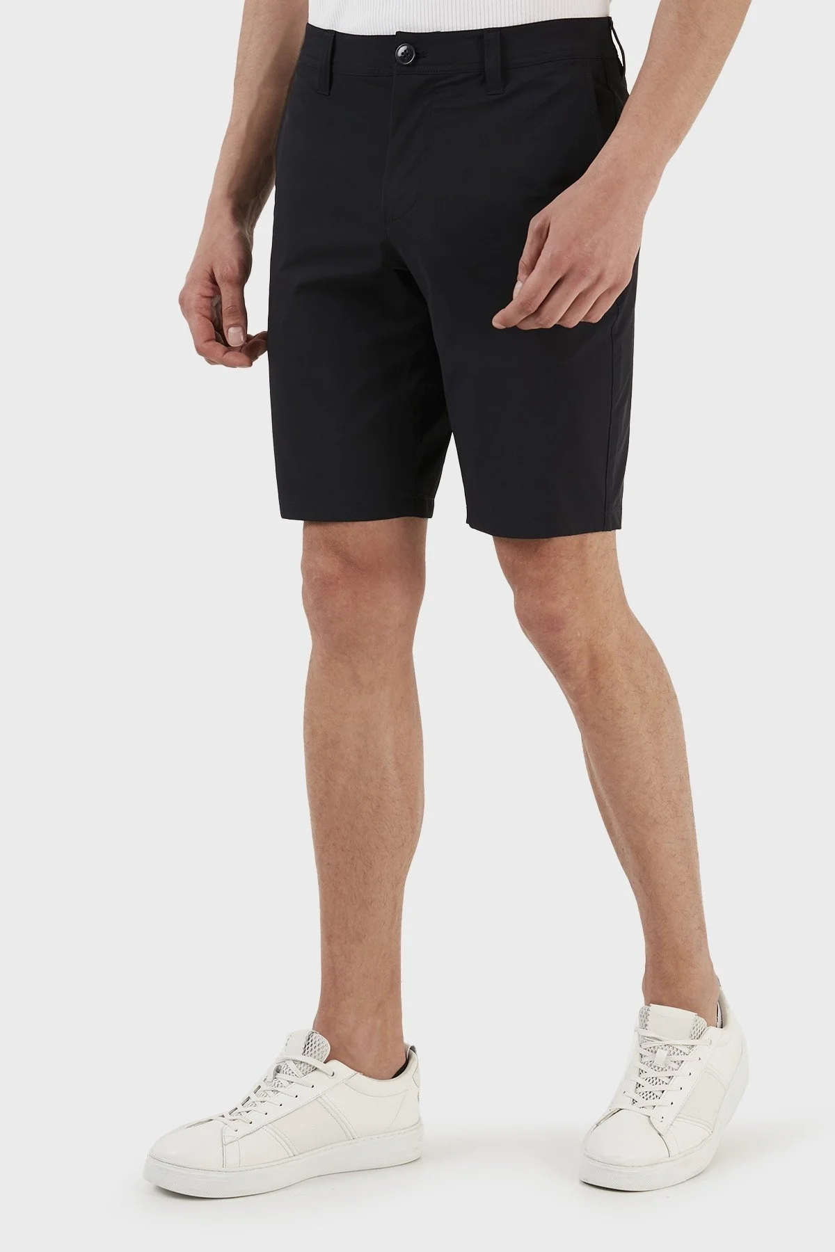 Armani Exchange Cepli Slim Fit Chino Erkek Short 8NZS49 ZNYZZ 1583 LACİVERT - 6