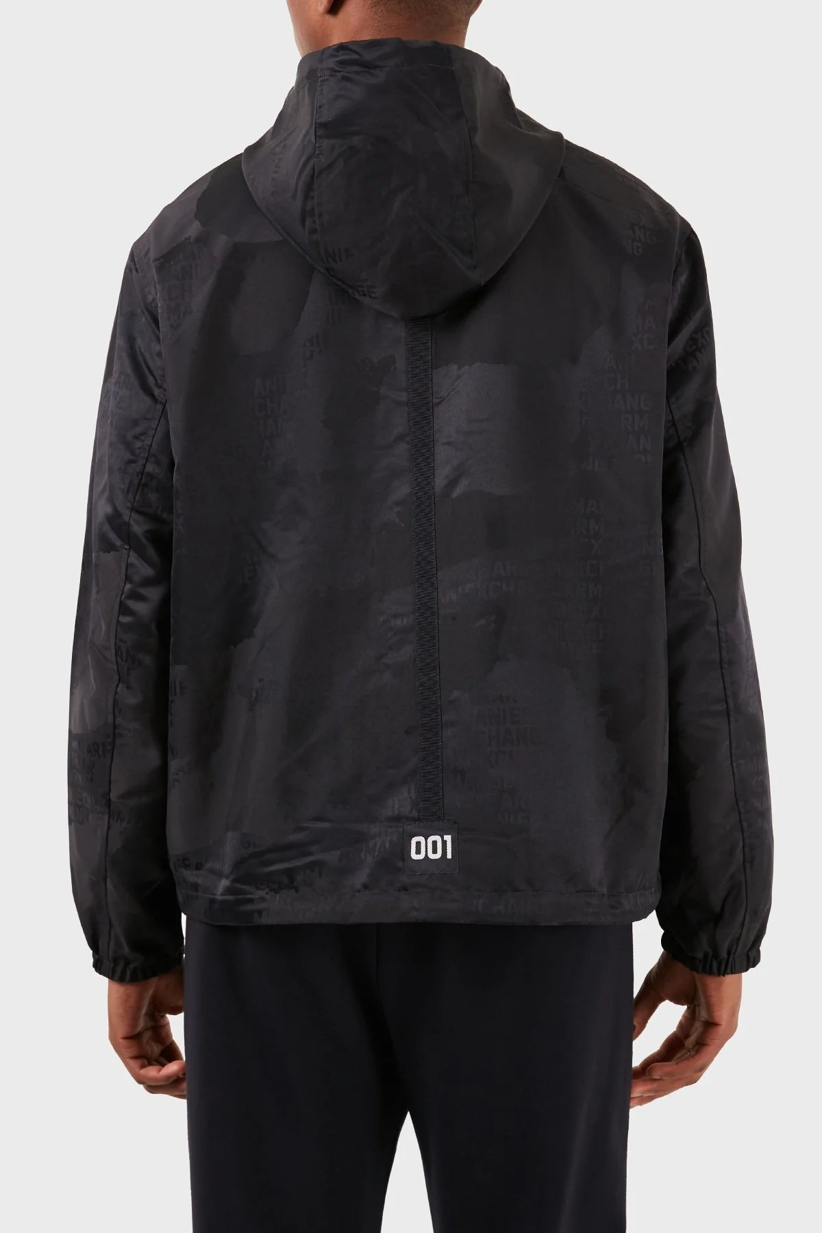 Armani Exchange Çift Taraflı Regular Fit Kapüşonlu Erkek Mont 3DZBL5 ZN3HZ 55JP SİYAH - 13