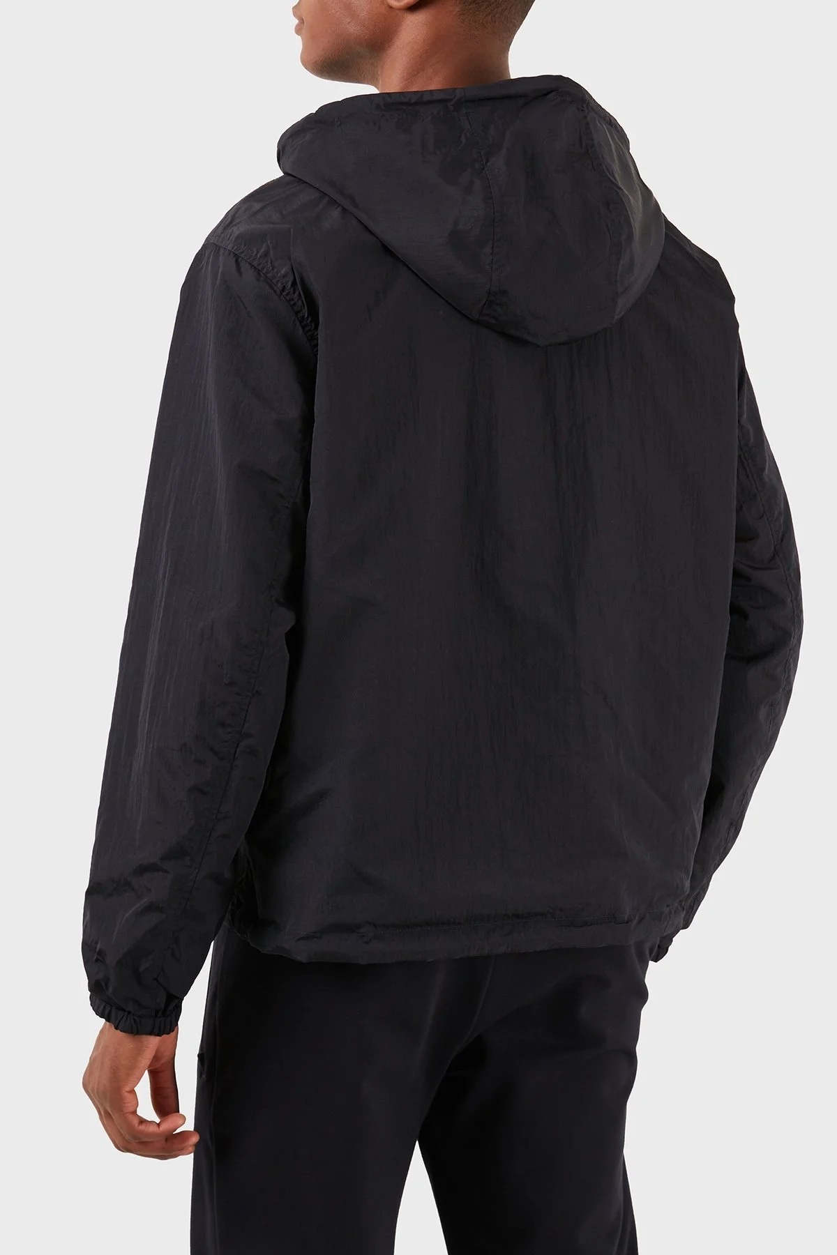 Armani Exchange Çift Taraflı Regular Fit Kapüşonlu Erkek Mont 3DZBL5 ZN3HZ 55JP SİYAH - 14