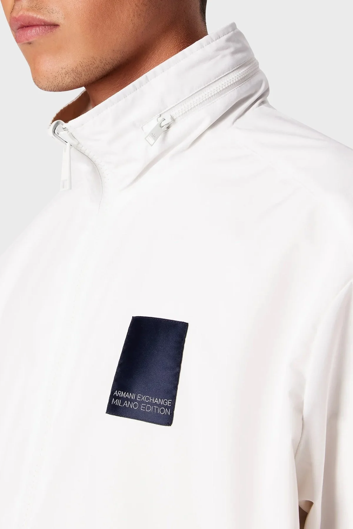 Armani Exchange Çift Taraflı Regular Fit Mevsimlik Erkek Mont 3DZB06 ZNB7Z 61AE BEYAZ - 5