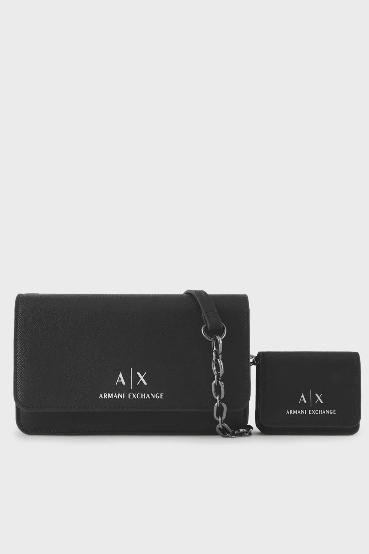 Armani Exchange Çıkarılabilir Ayarlanabilir Zincirli Omuz Askılı Bayan Çanta 948547 CC789 00020 SİYAH - 1