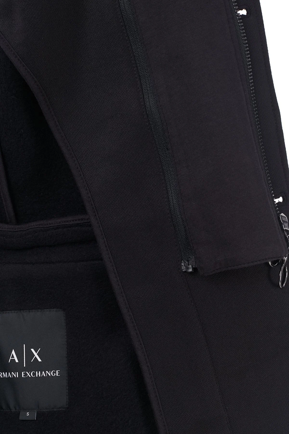 Armani Exchange Çıkarılabilir Kapüşonlu İç Katmanlı Erkek Ceket 6HZGLA ZJLBZ 1200 SİYAH - 7