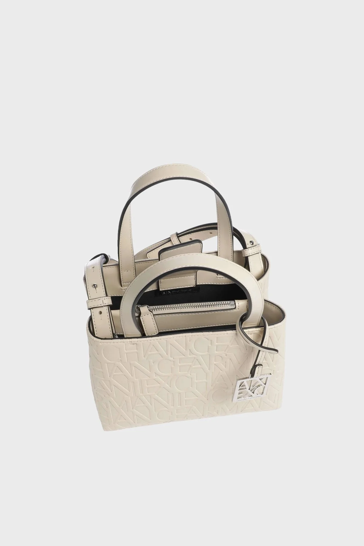 Armani Exchange Çıkarılabilir Omuz Askılı Bayan Çanta 942647 CC793 11950 BEJ - 3