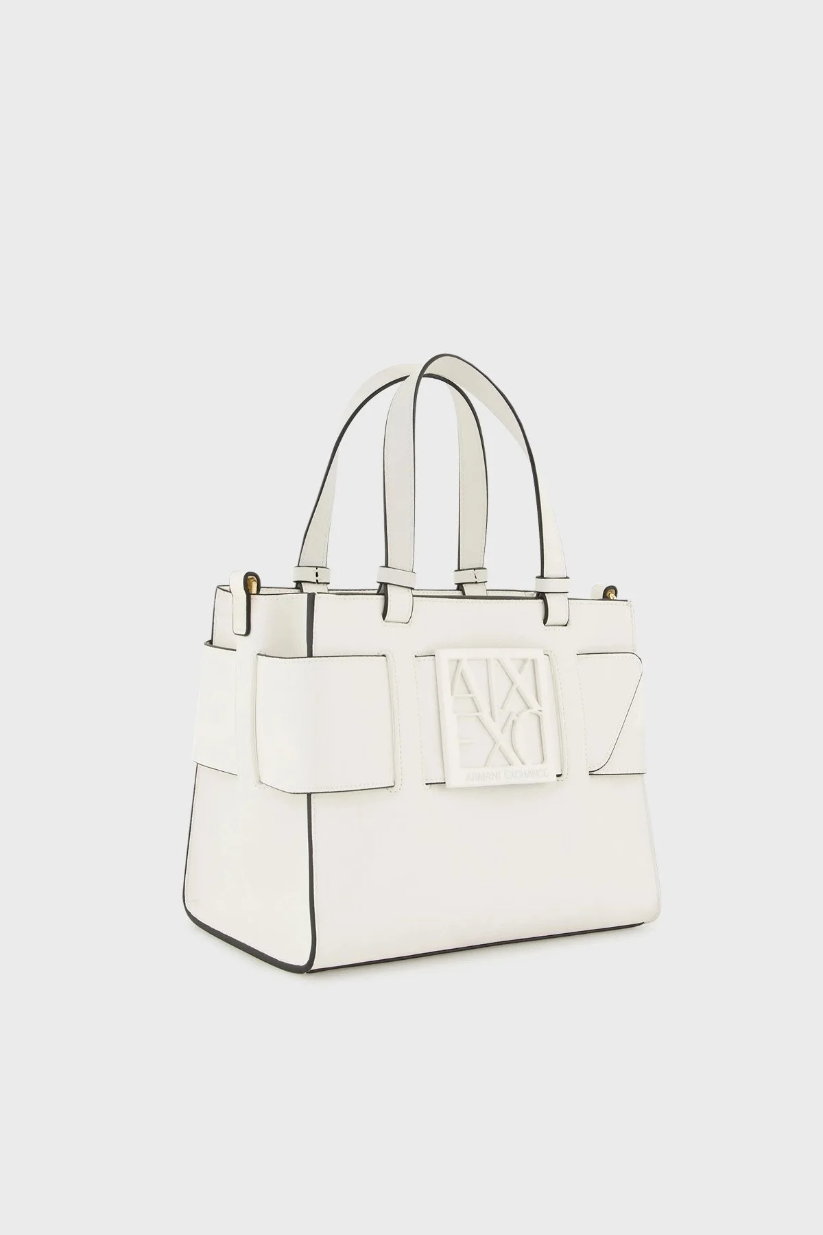 Armani Exchange Çıkarılabilir Omuz Askılı Bayan Çanta 942690 0A874 47710 BEYAZ - 4
