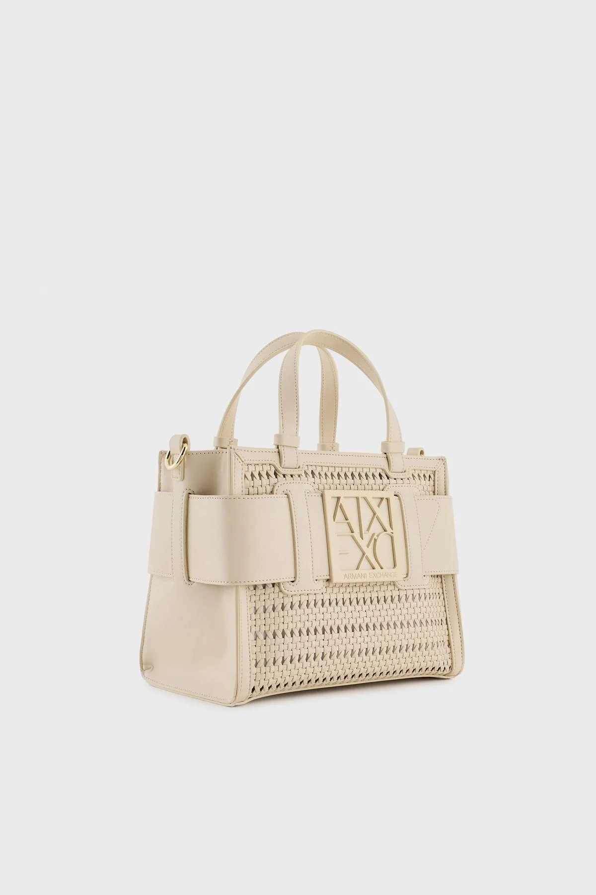 Armani Exchange Çıkarılabilir Omuz Askılı Bayan Çanta 942690 4R736 11950 BEJ - 4