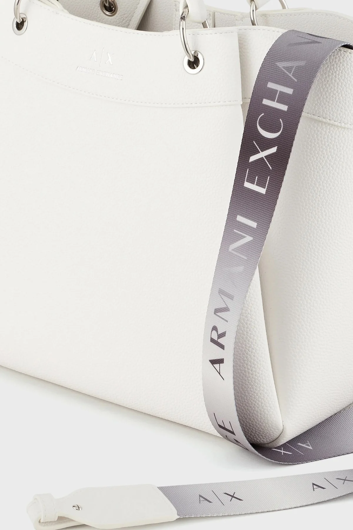 Armani Exchange Çıkarılabilir Omuz Askılı Bayan Çanta 942910 CC783 00010 BEYAZ - 3