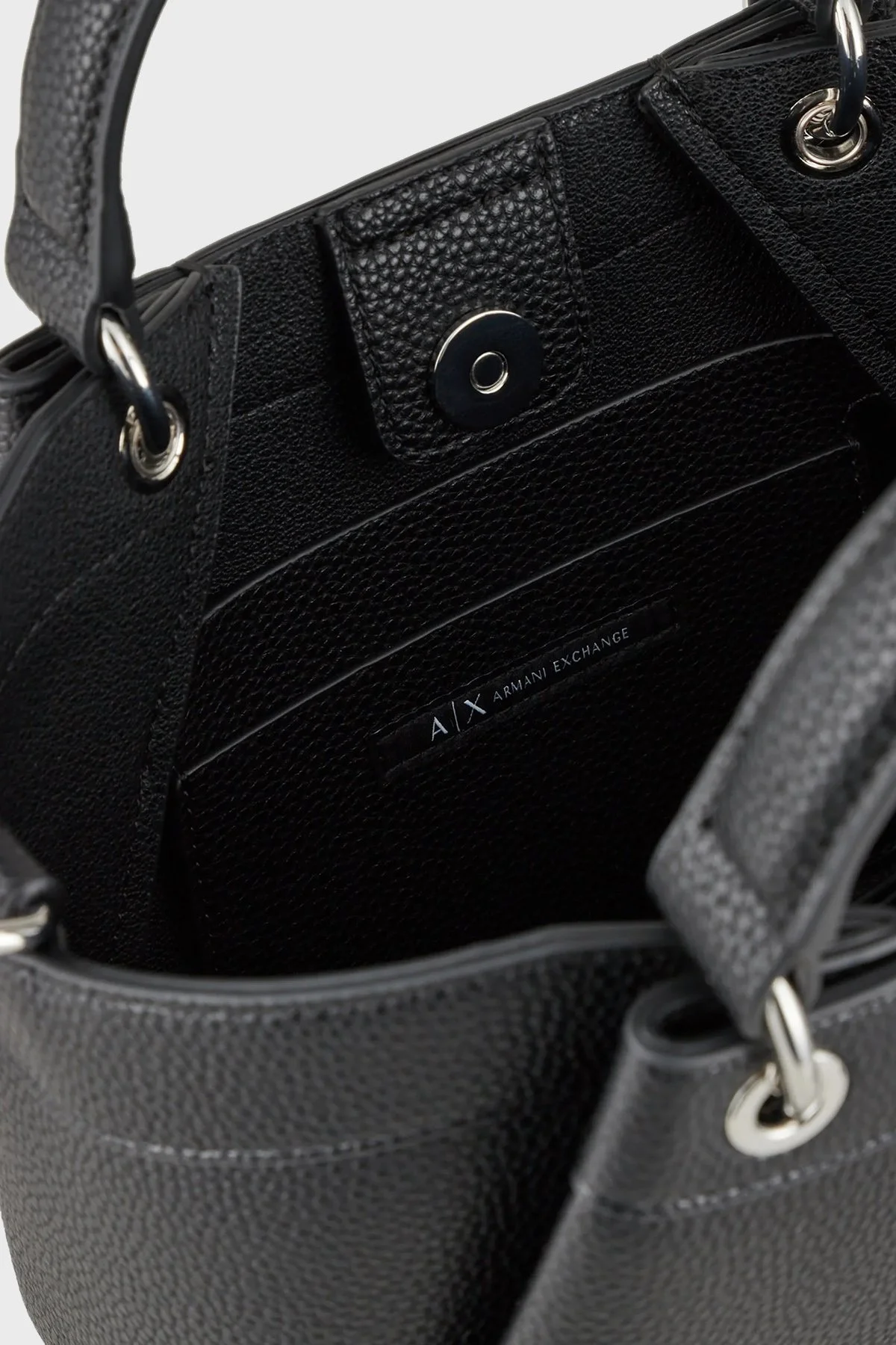 Armani Exchange Çıkarılabilir Omuz Askılı Bayan Çanta 942927 CC783 00020 SİYAH - 6