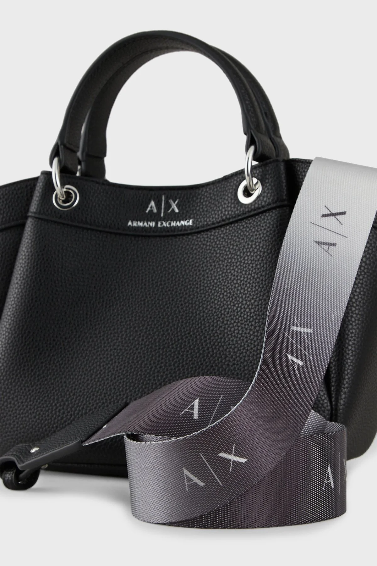 Armani Exchange Çıkarılabilir Omuz Askılı Kadın Çanta 942927 CC783 00020 SİYAH - 5