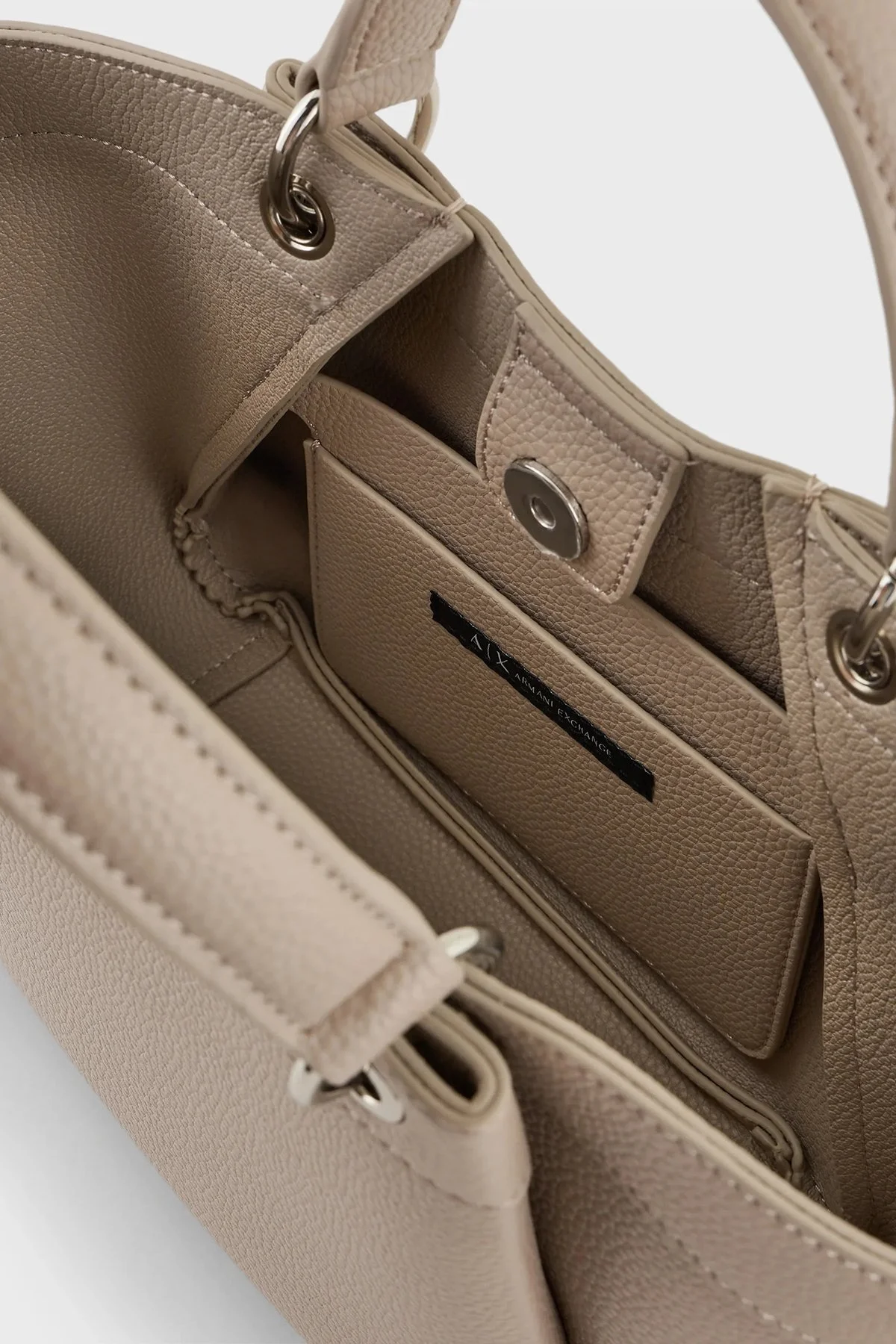 Armani Exchange Çıkarılabilir Omuz Askılı Bayan Çanta 942927 CC783 10352 KREM - 5