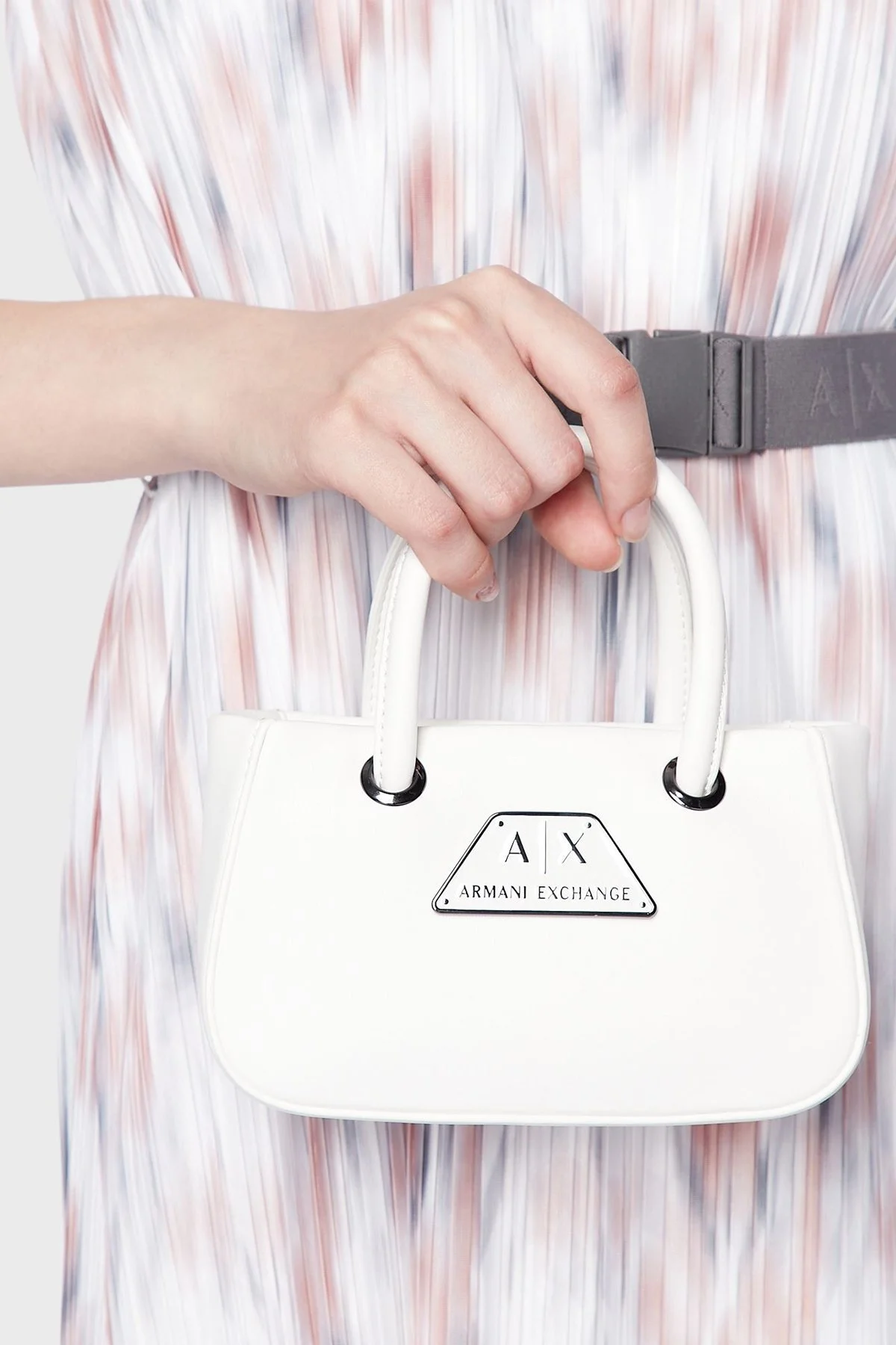 Armani Exchange Çıkarılabilir Omuz Askılı Mini Bayan Çanta 948536 3R784 26410 BEYAZ - 2