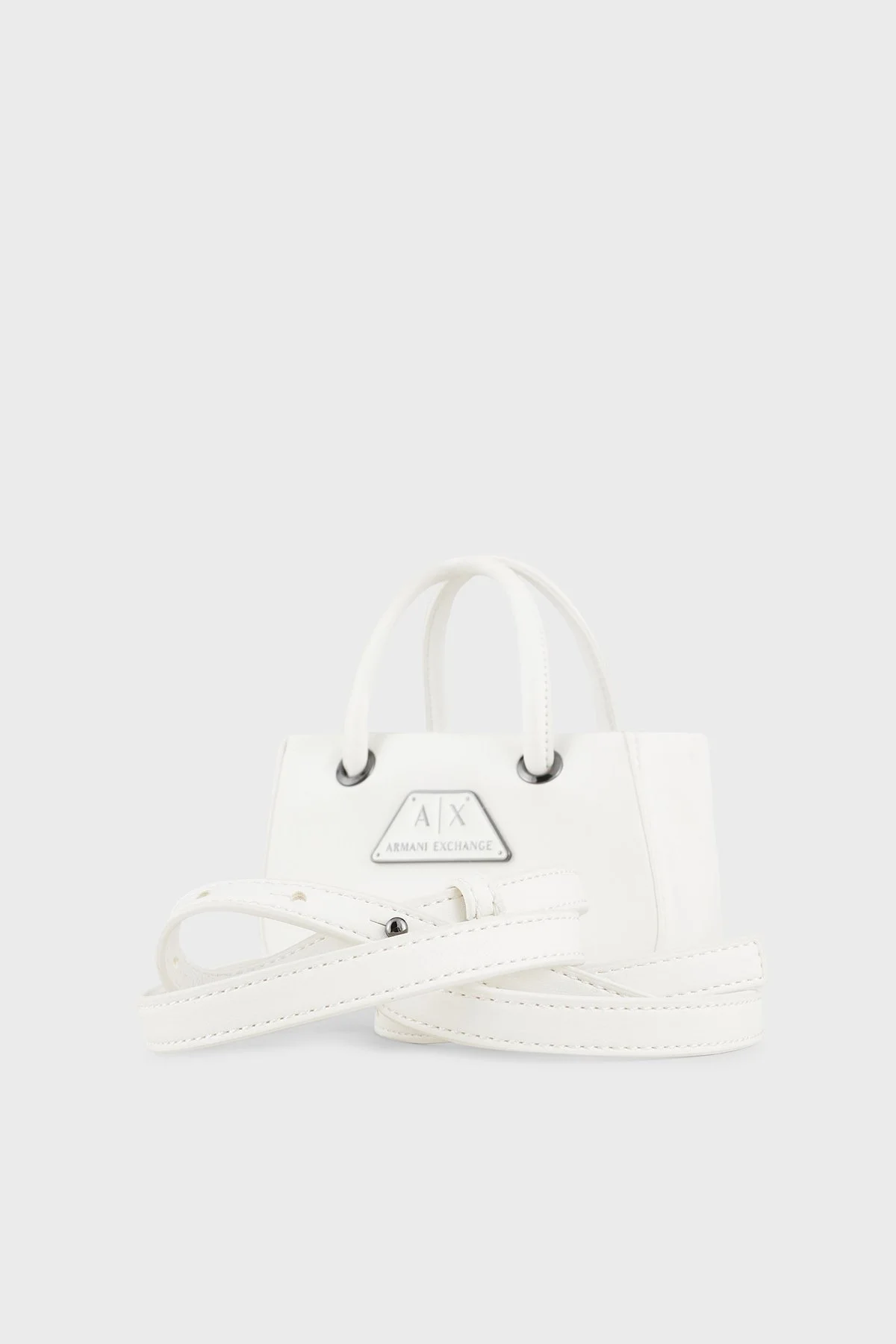 Armani Exchange Çıkarılabilir Omuz Askılı Mini Bayan Çanta 948536 3R784 26410 BEYAZ - 3