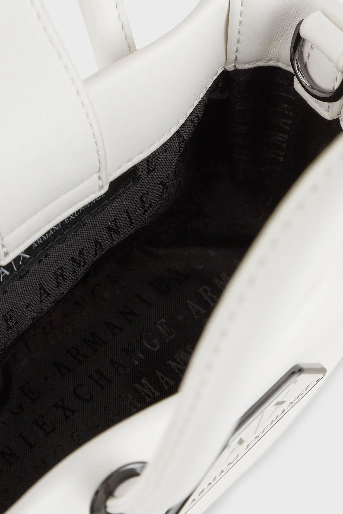 Armani Exchange Çıkarılabilir Omuz Askılı Mini Bayan Çanta 948536 3R784 26410 BEYAZ - 4