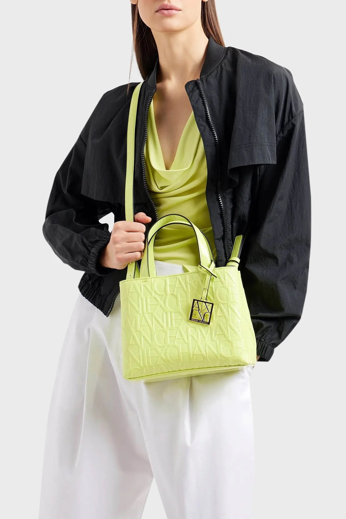 Armani Exchange Çıkarılabilir Uzatma Askılı Bayan Çanta 942647 CC794 04161 MAVİ - 3