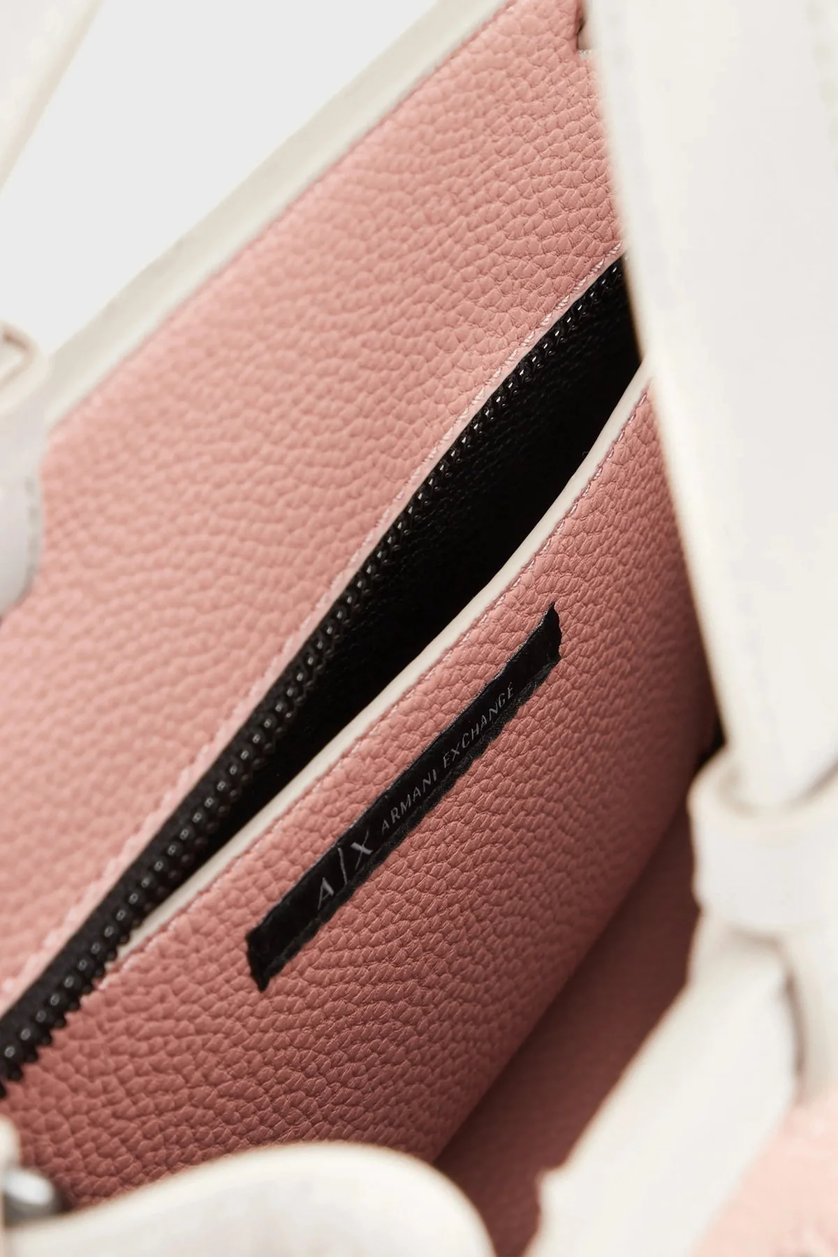 Armani Exchange Çıkarılabilir Uzatma Askılı Bayan Çanta 942690 3R714 10850 PEMBE-BEYAZ - 4