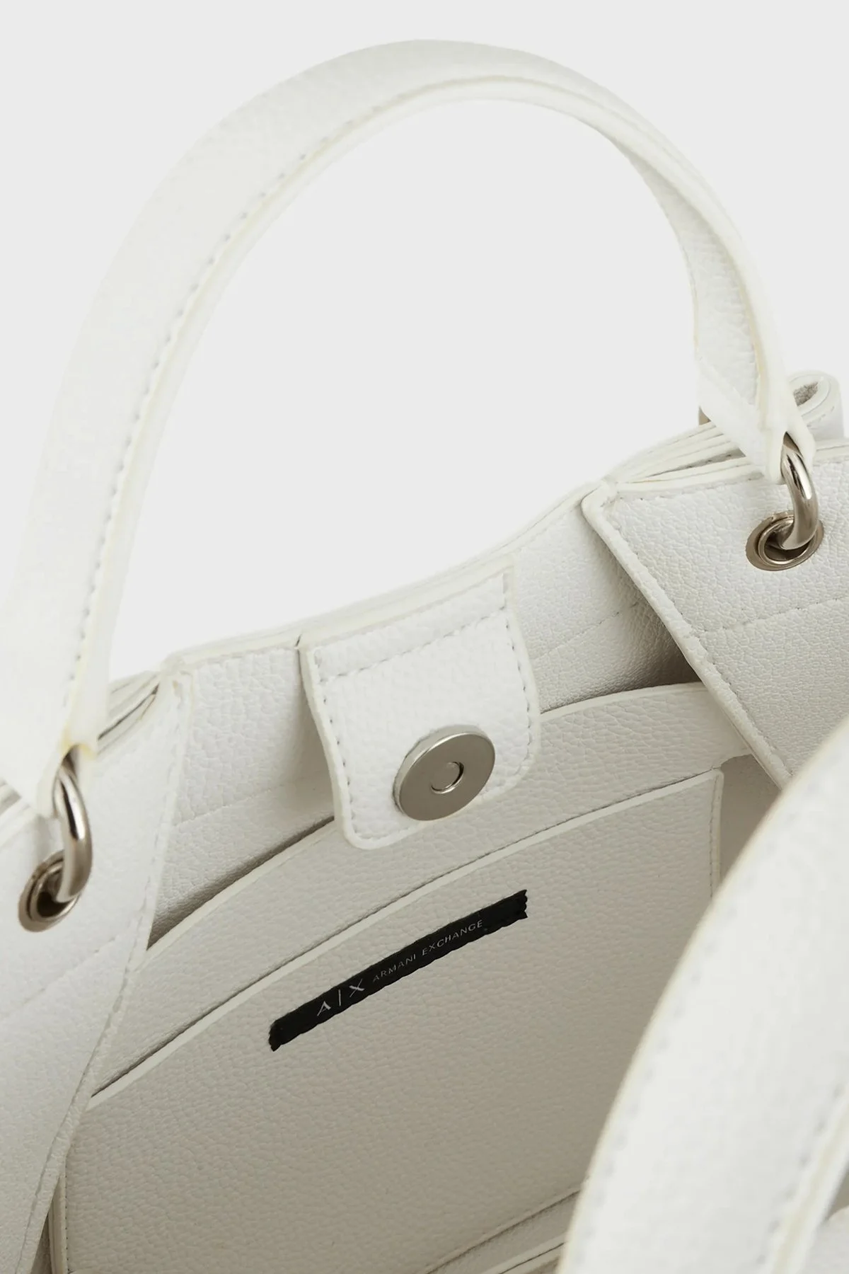 Armani Exchange Çıkarılabilir Uzatma Askılı Bayan Çanta 942911 CC783 00010 BEYAZ - 4