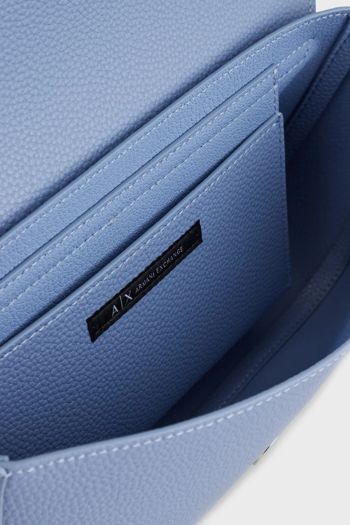 Armani Exchange Çıkarılabilir Uzatma Askılı Bayan Çanta 942912 CC783 21331 GRİ-MAVİ - 3