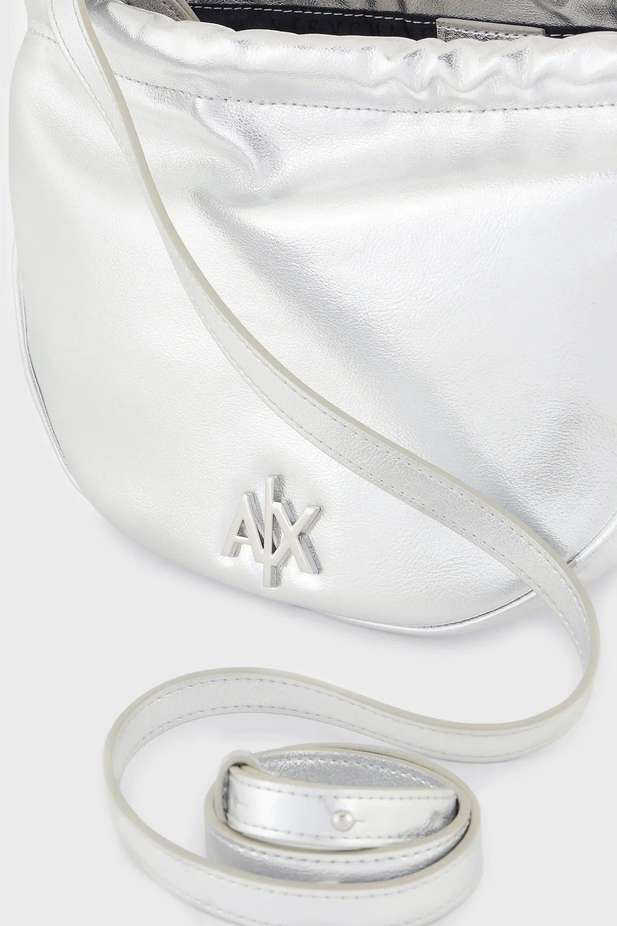 Armani Exchange Çıkarılabilir Uzatma Askılı Bayan Çanta 942985 4R713 09117 GÜMÜŞ - 5