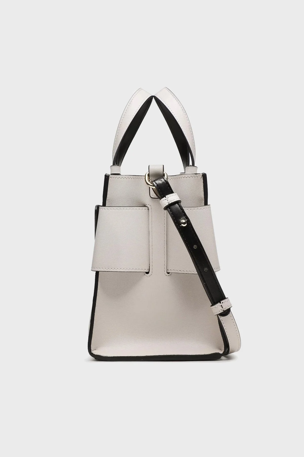 Armani Exchange Çıkarılabilir ve Ayarlanabilir Omuz Askılı Logo Detaylı Bayan Çanta 942690 0A874 31240 AÇIK GRİ - 3