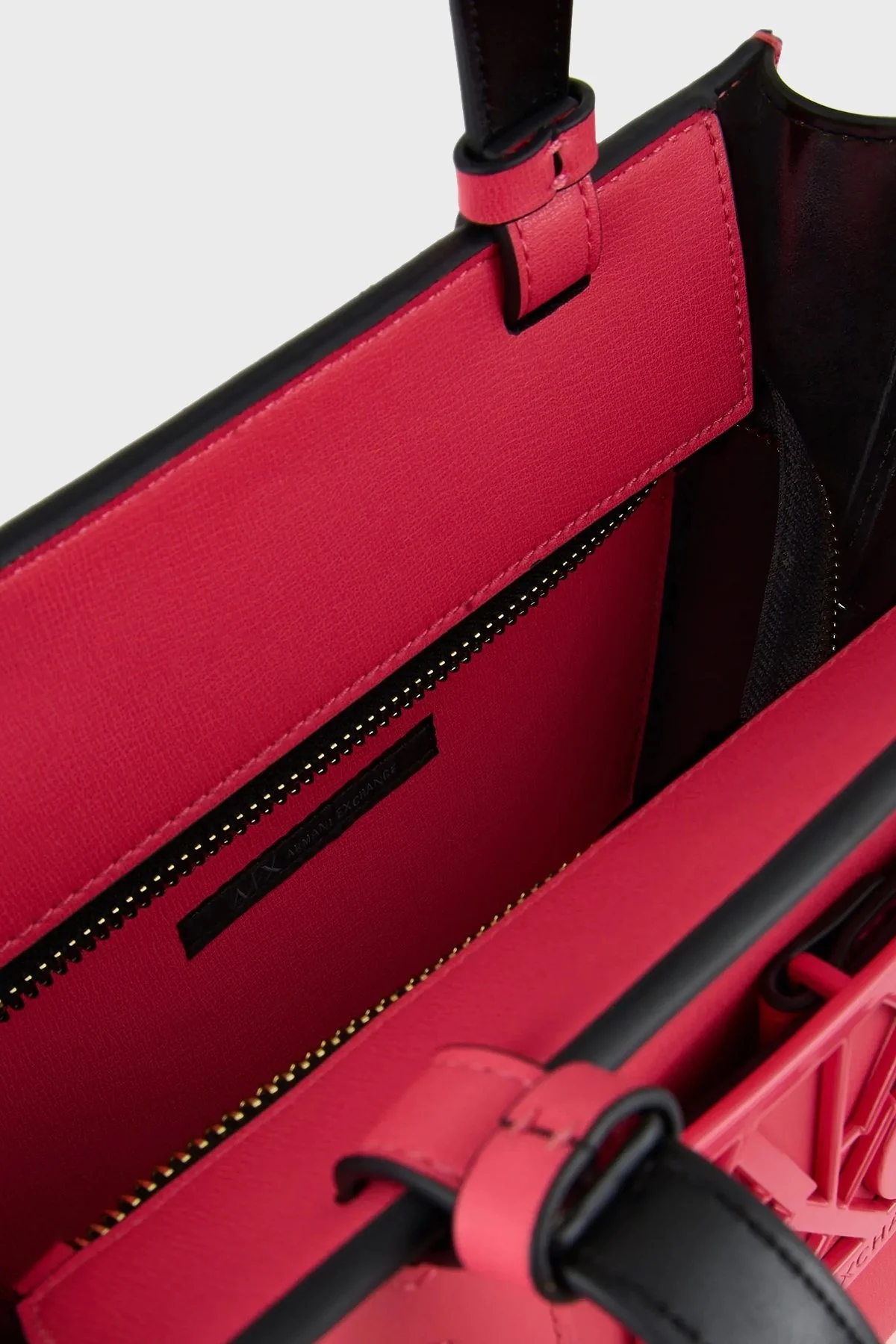 Armani Exchange Çıkarılabilir ve Ayarlanabilir Omuz Askılı Logo Detaylı Bayan Çanta 942690 0A874 40774 FUŞYA - 4