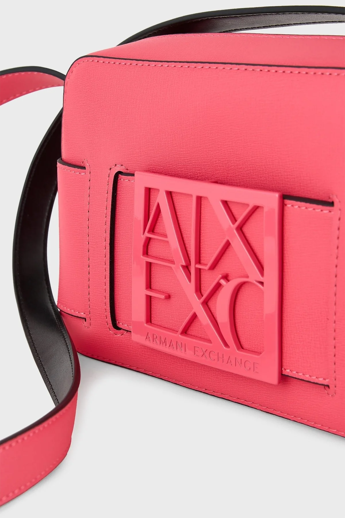 Armani Exchange Çıkarılabilir ve Ayarlanabilir Omuz Askılı Logo Detaylı Bayan Çanta 942699 0A874 40774 FUŞYA - 5