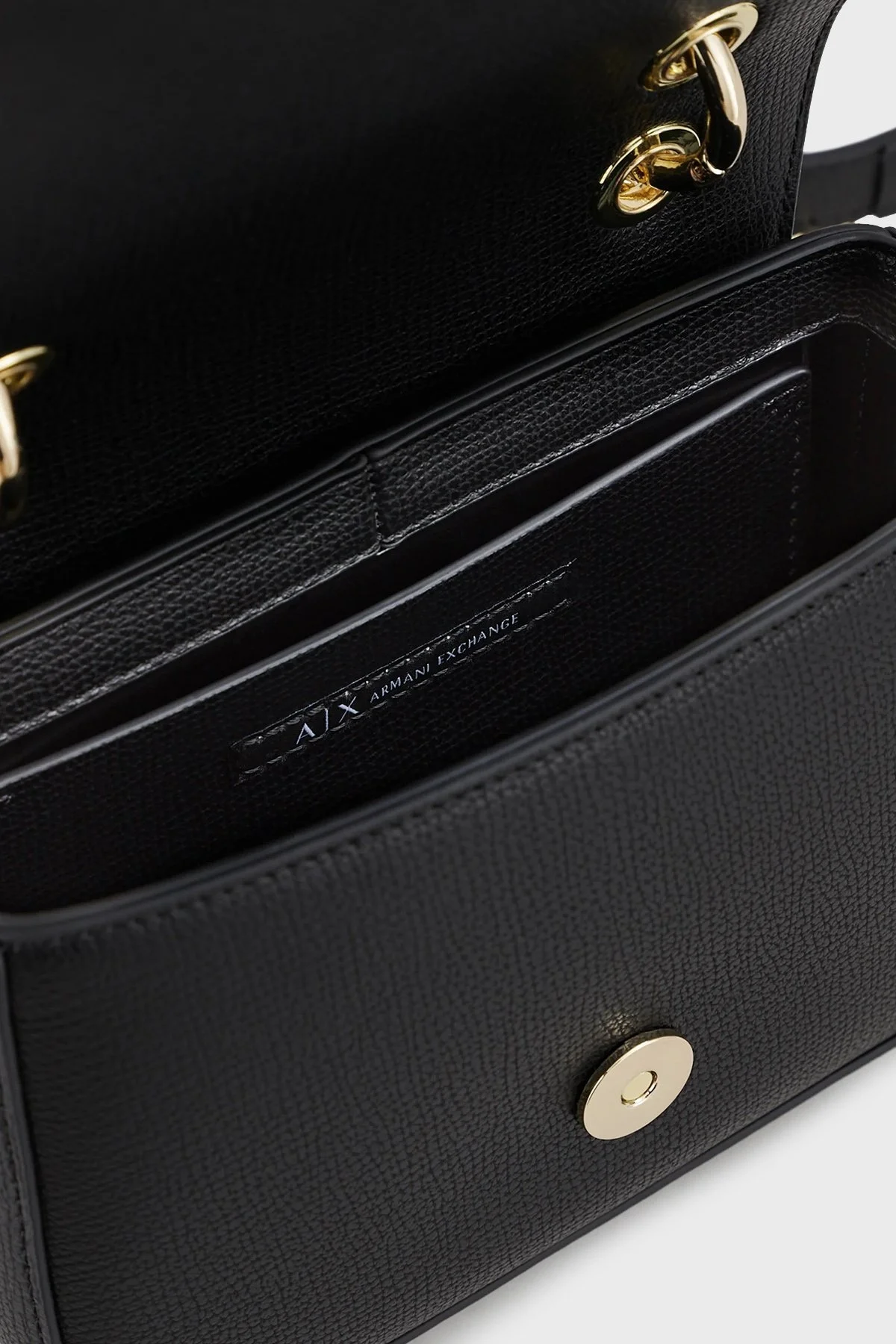 Armani Exchange Çıkarılabilir Zincir Askılı Bayan Çanta 942683 1A702 00020 SİYAH - 5